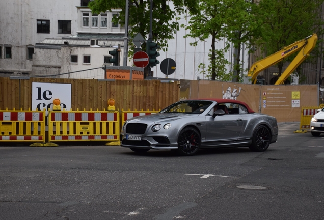 Bentley Continental Supersports Convertible 2018