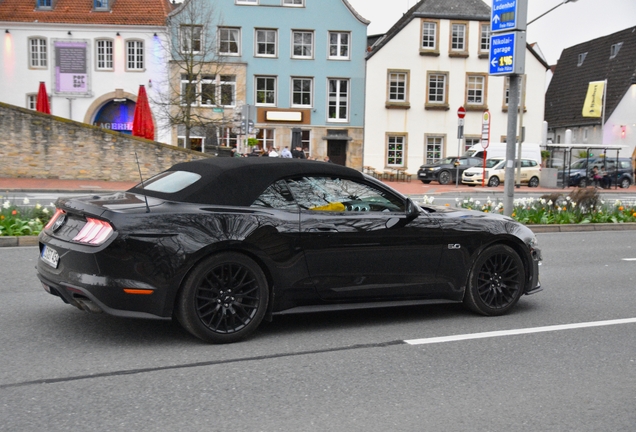 Ford Mustang GT Convertible 2018