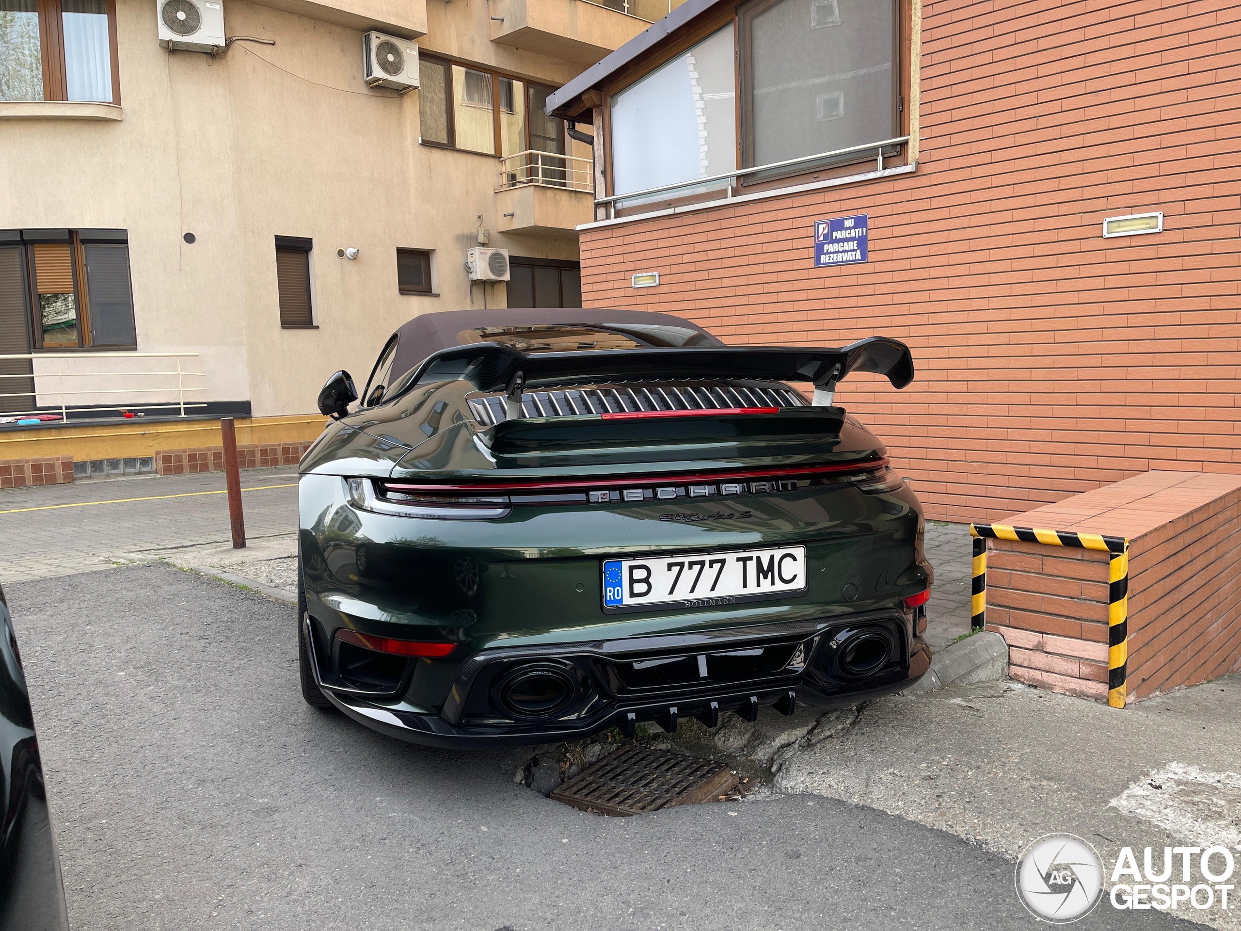 Porsche TechArt 992 Turbo S Cabriolet