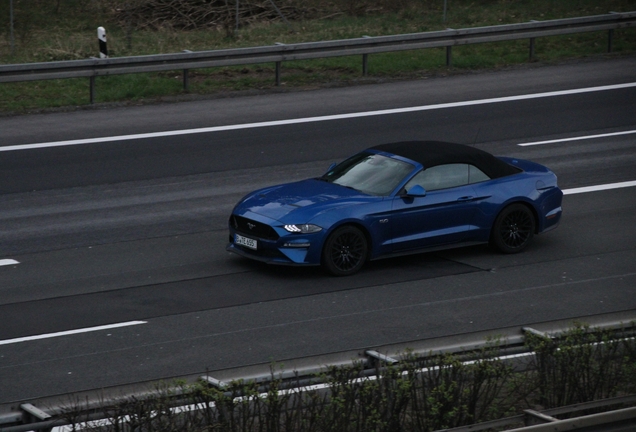 Ford Mustang GT Convertible 2018