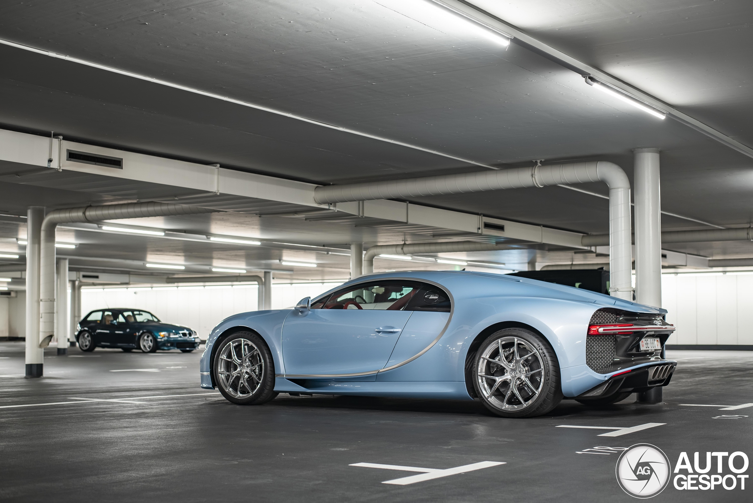 Complete optielijst was aangevinkt voor Bugatti Chiron Sport Vive l'Alsace