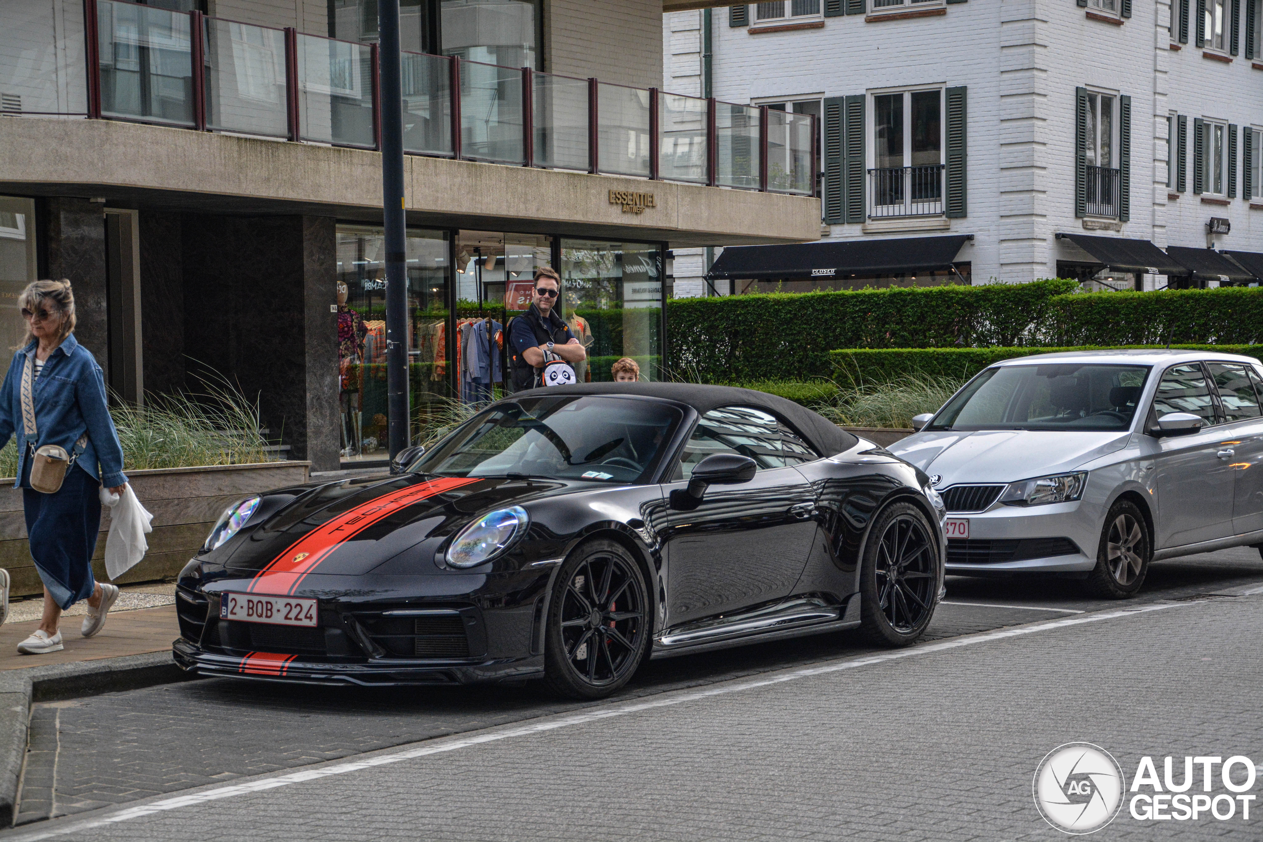 Porsche TechArt 992 Carrera 4S Cabriolet