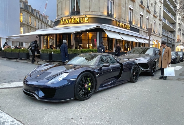 Porsche 918 Spyder Weissach Package