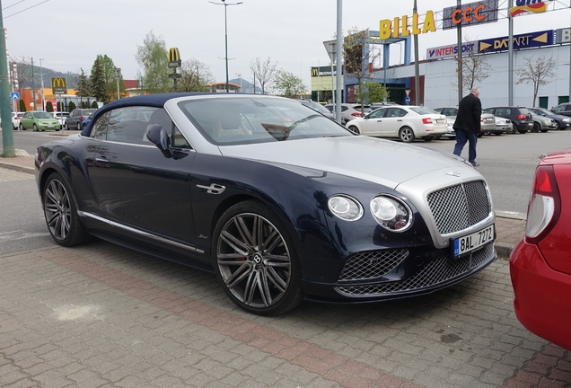 Bentley Continental GTC Speed 2016