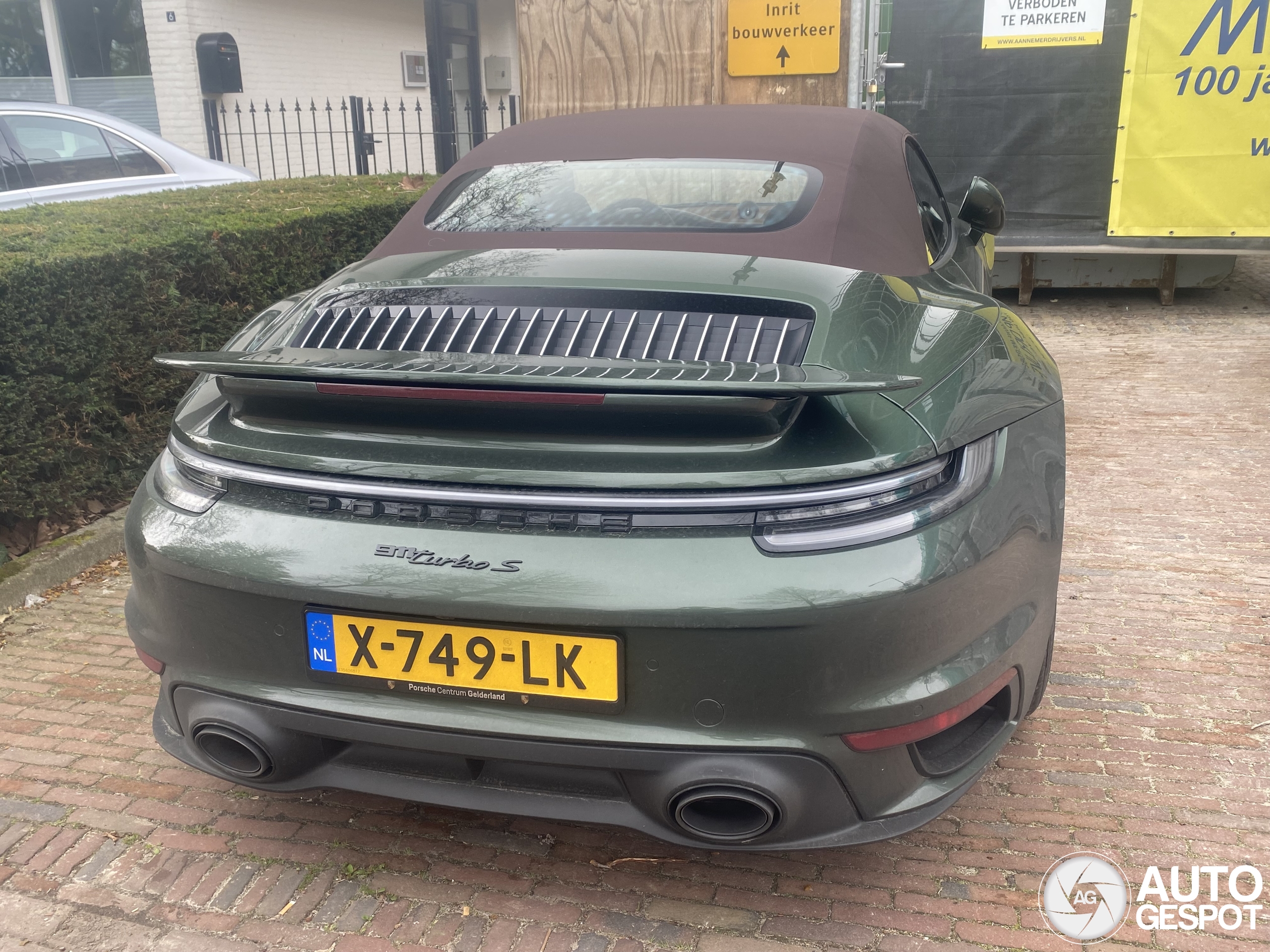 Porsche 992 Turbo S Cabriolet