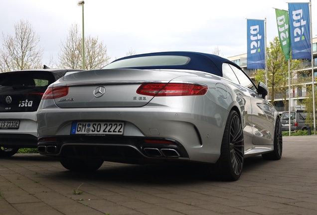 Mercedes-AMG S 63 Convertible A217