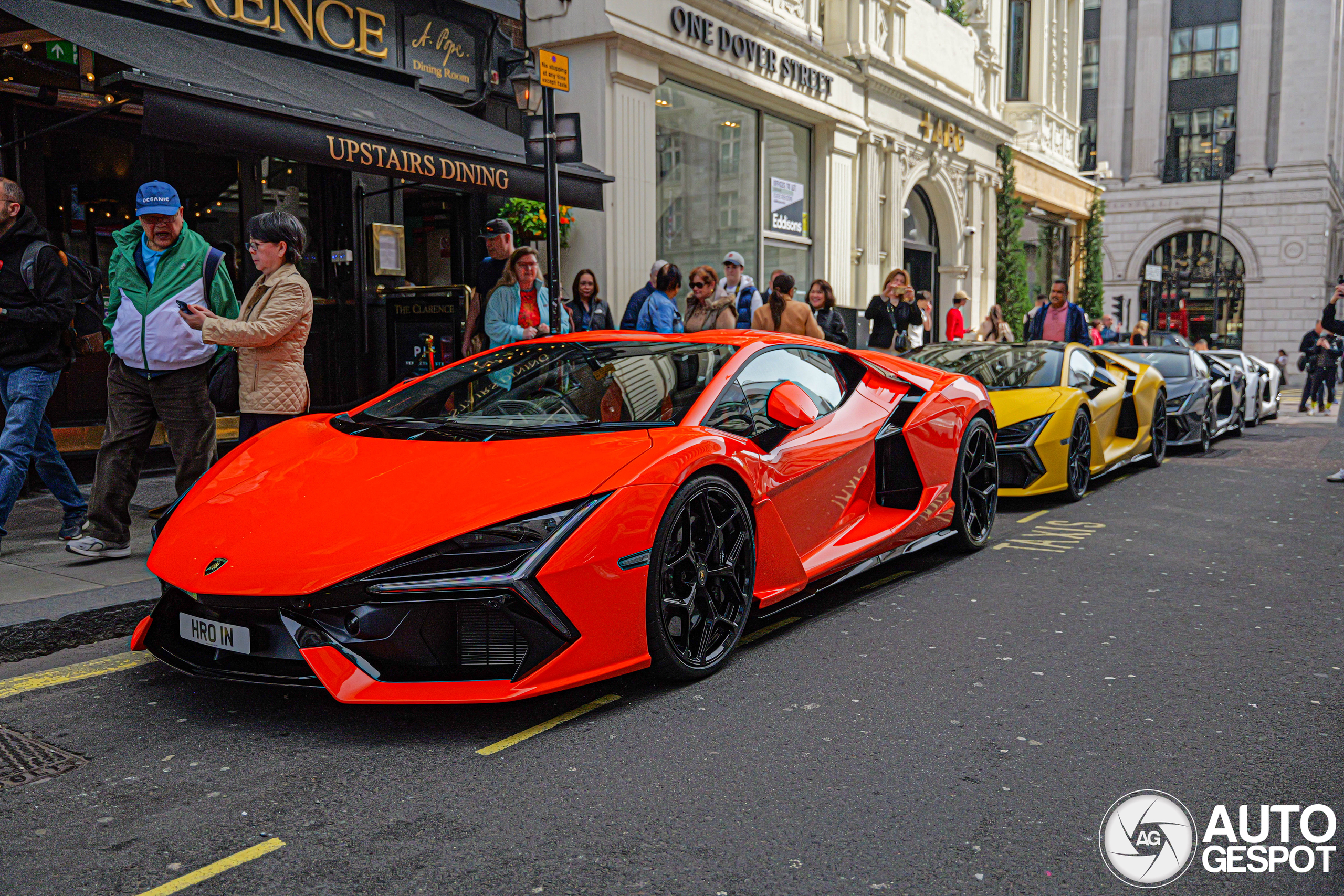 Revueltos roam London: A rainbow of Lamborghini's latest sensation