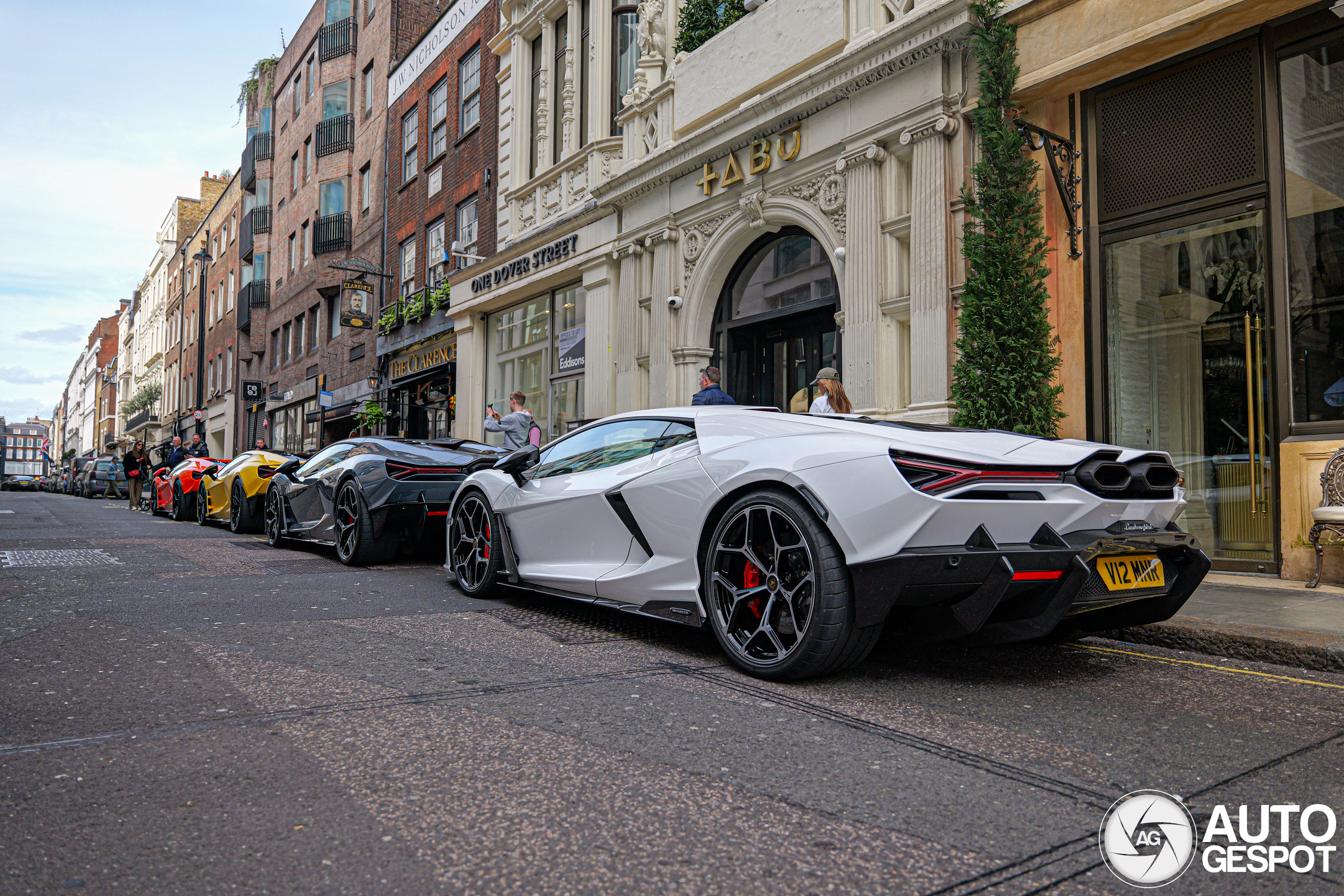 Revueltos roam London: A rainbow of Lamborghini's latest sensation