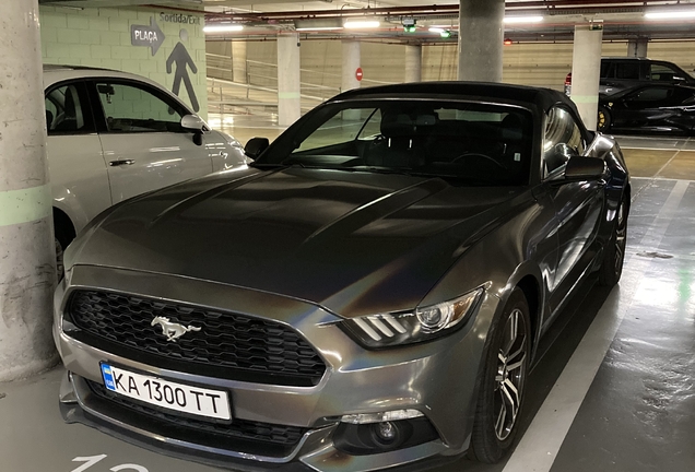 Ford Mustang GT Convertible 2015