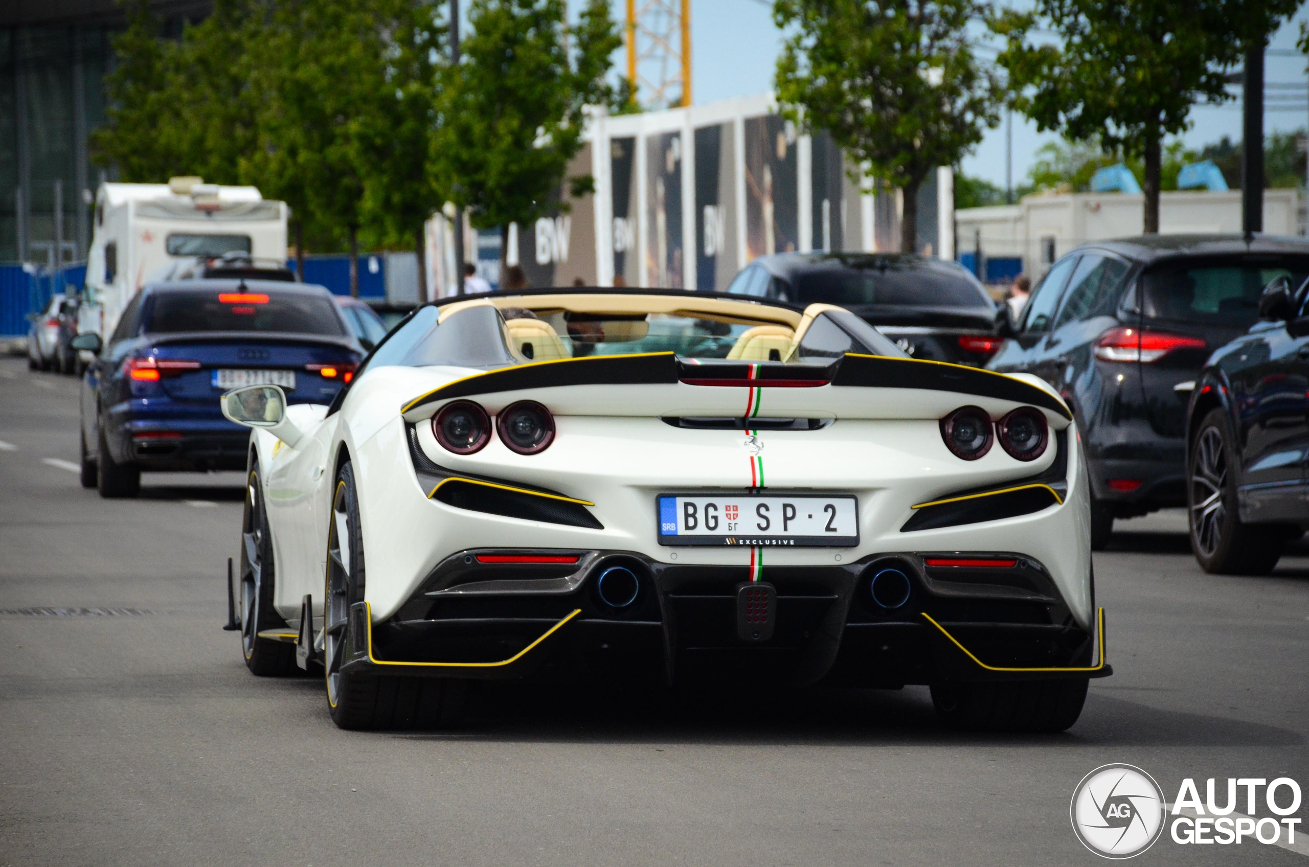 Ferrari F8 Spider Mansory