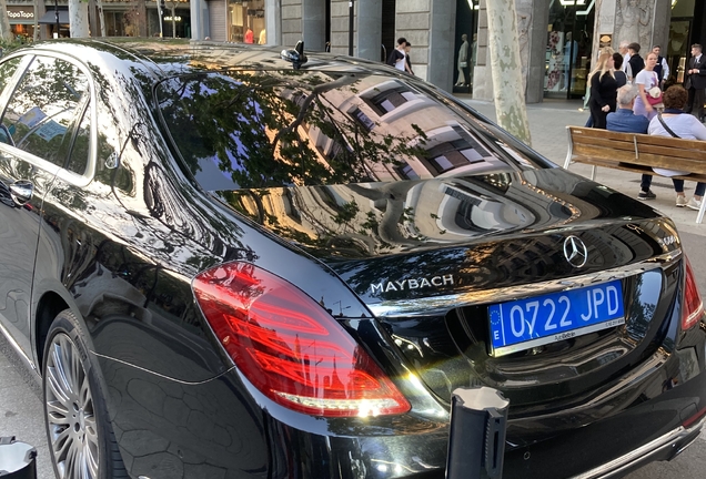 Mercedes-Maybach S 600 X222