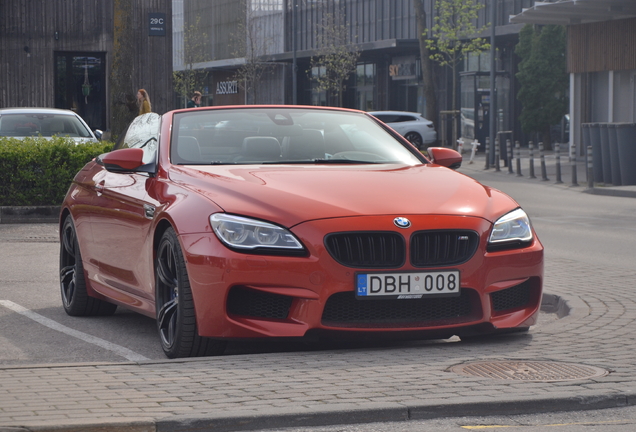 BMW M6 F12 Cabriolet 2015