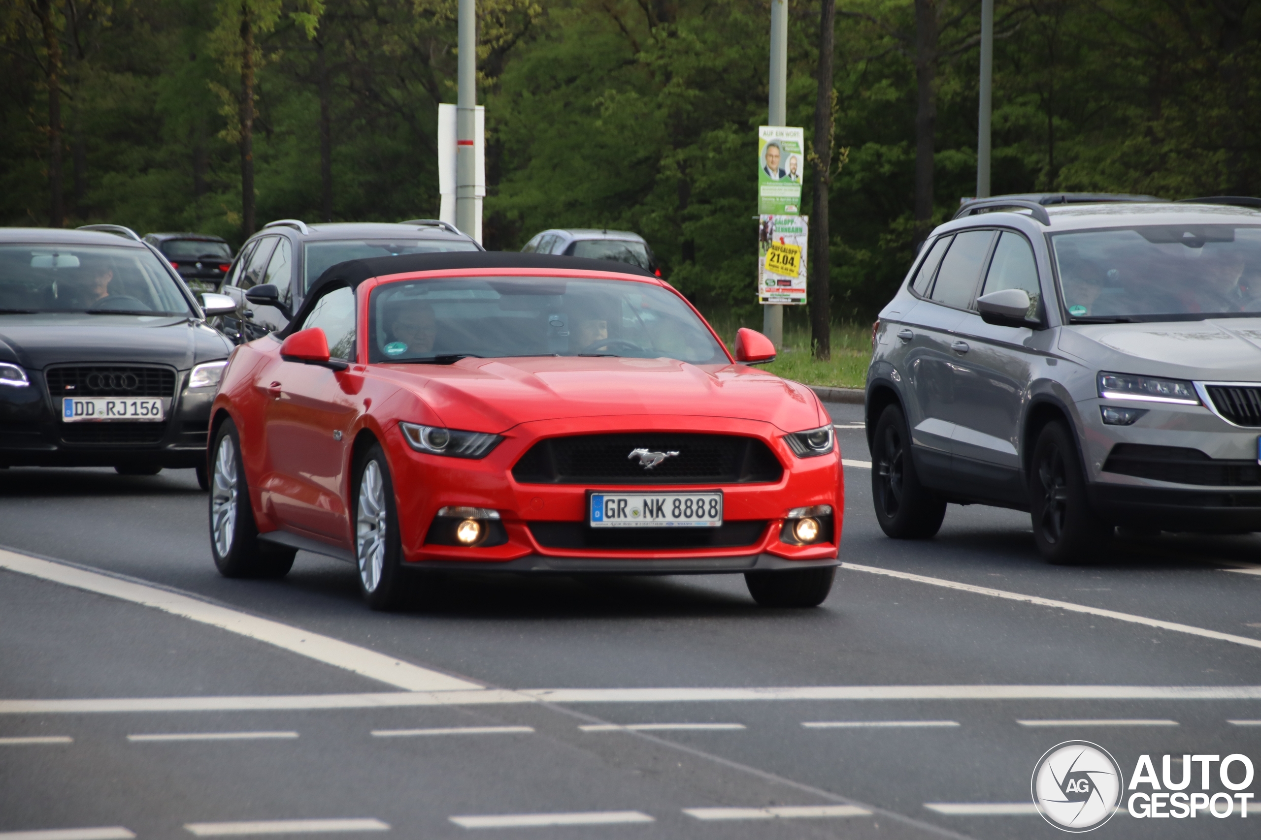 Ford Mustang GT Convertible 2015