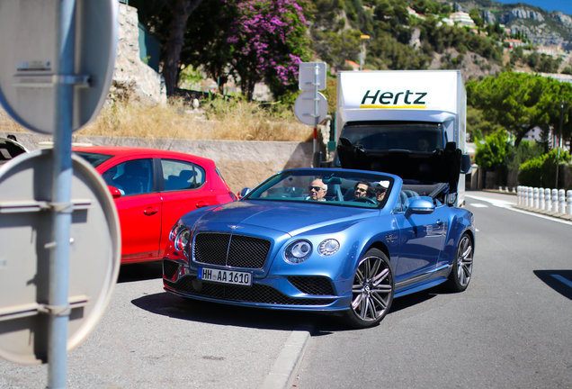 Bentley Continental GTC Speed 2016