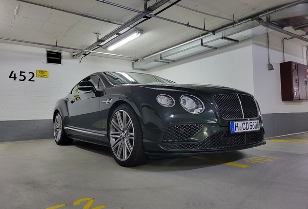 Bentley Continental GT Speed 2016