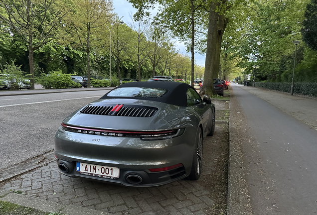 Porsche 992 Carrera 4S Cabriolet