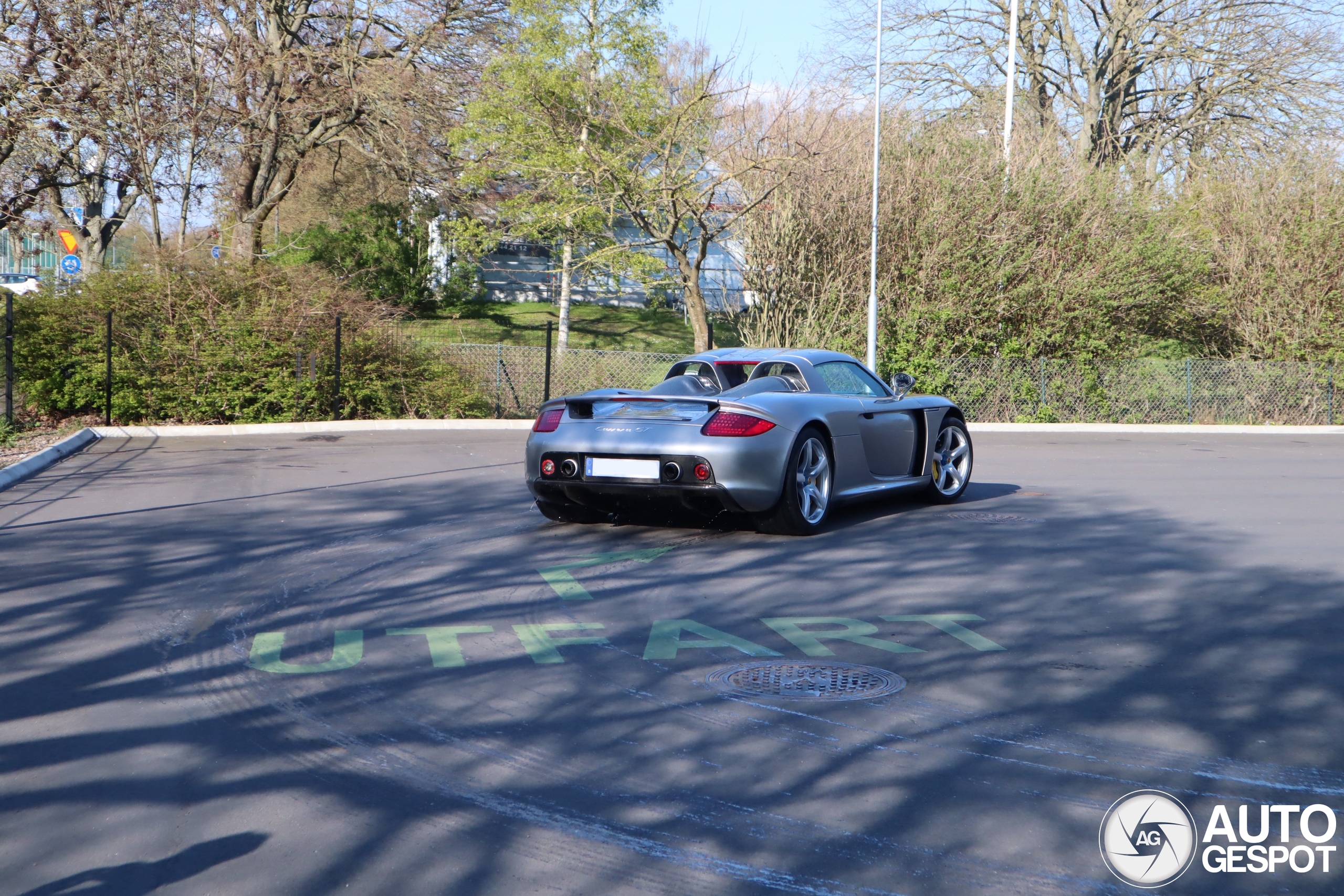 Seltene Sichtung: Ein Carrera GT in Schweden