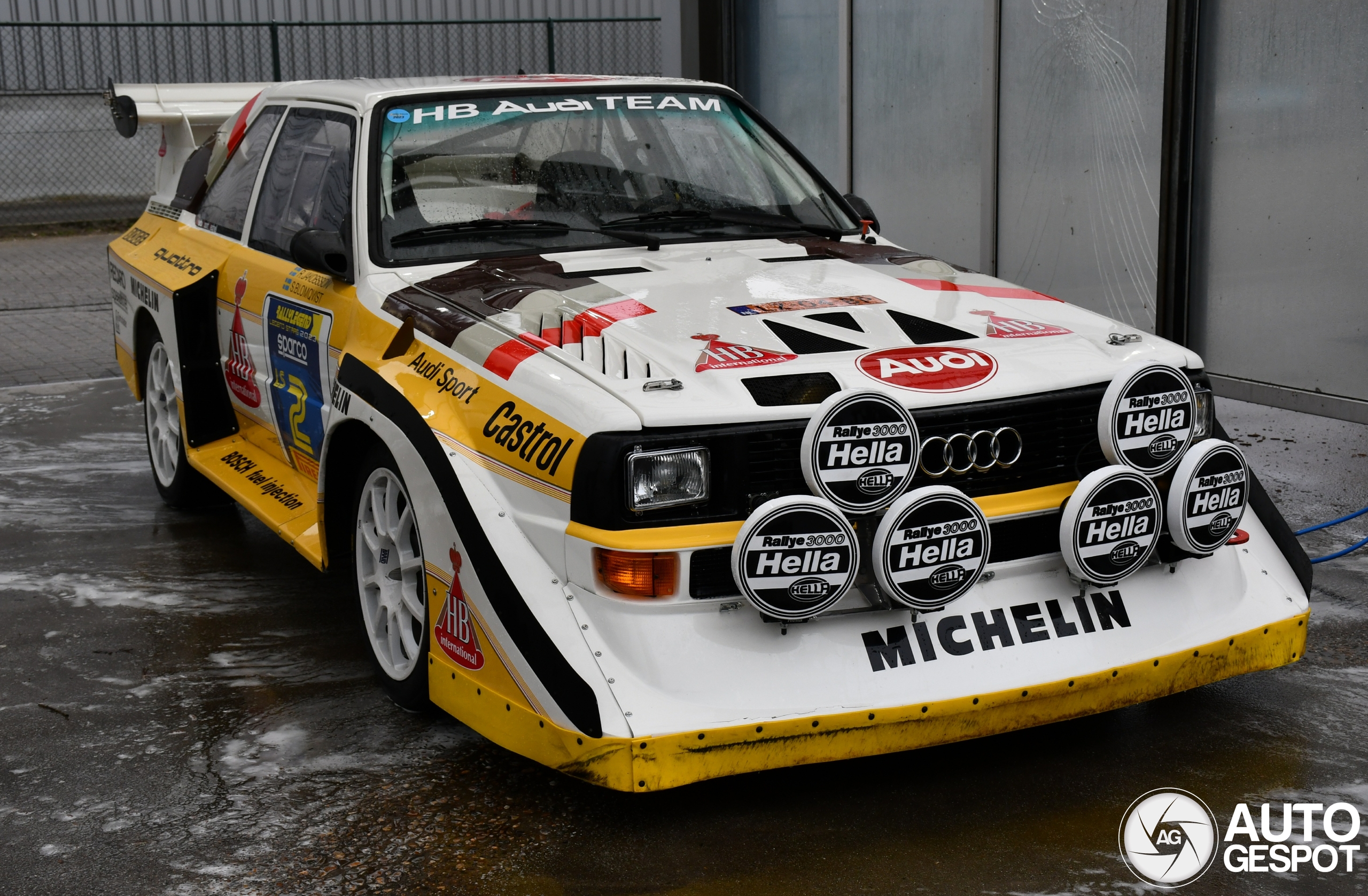 The legendary Sport Quattro S1 shows up in the Netherlands