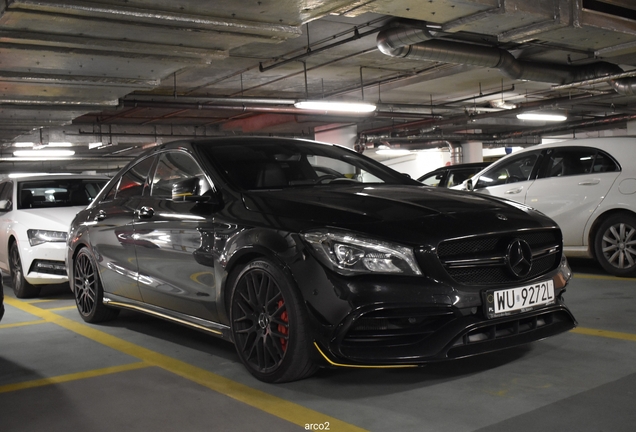 Mercedes-AMG CLA 45 C117 Yellow Night Edition