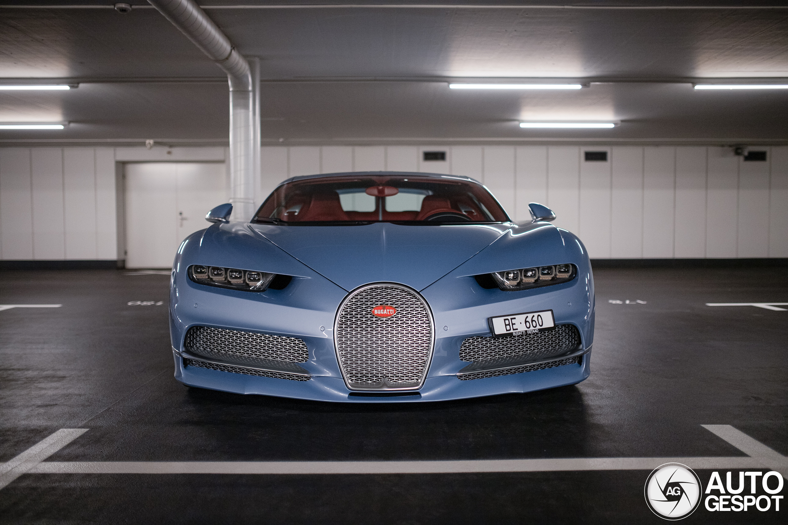 It's not the first time a hypercar has been parked in this garage.