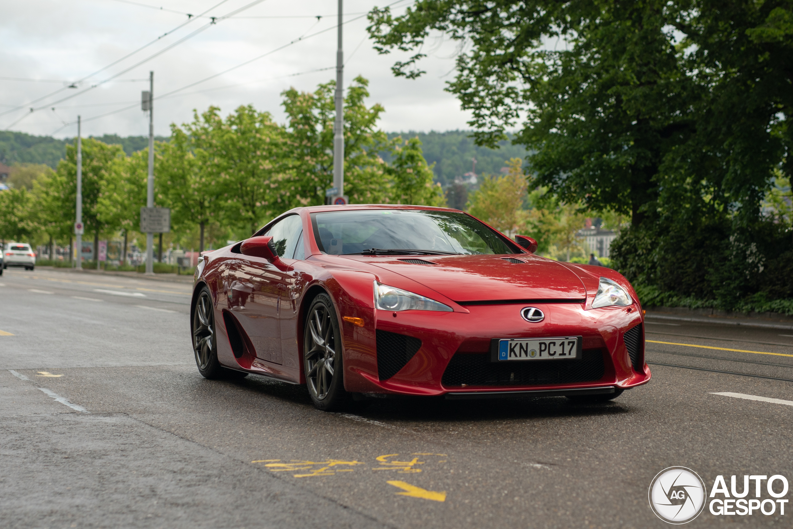 An LFA shows up in Zurich