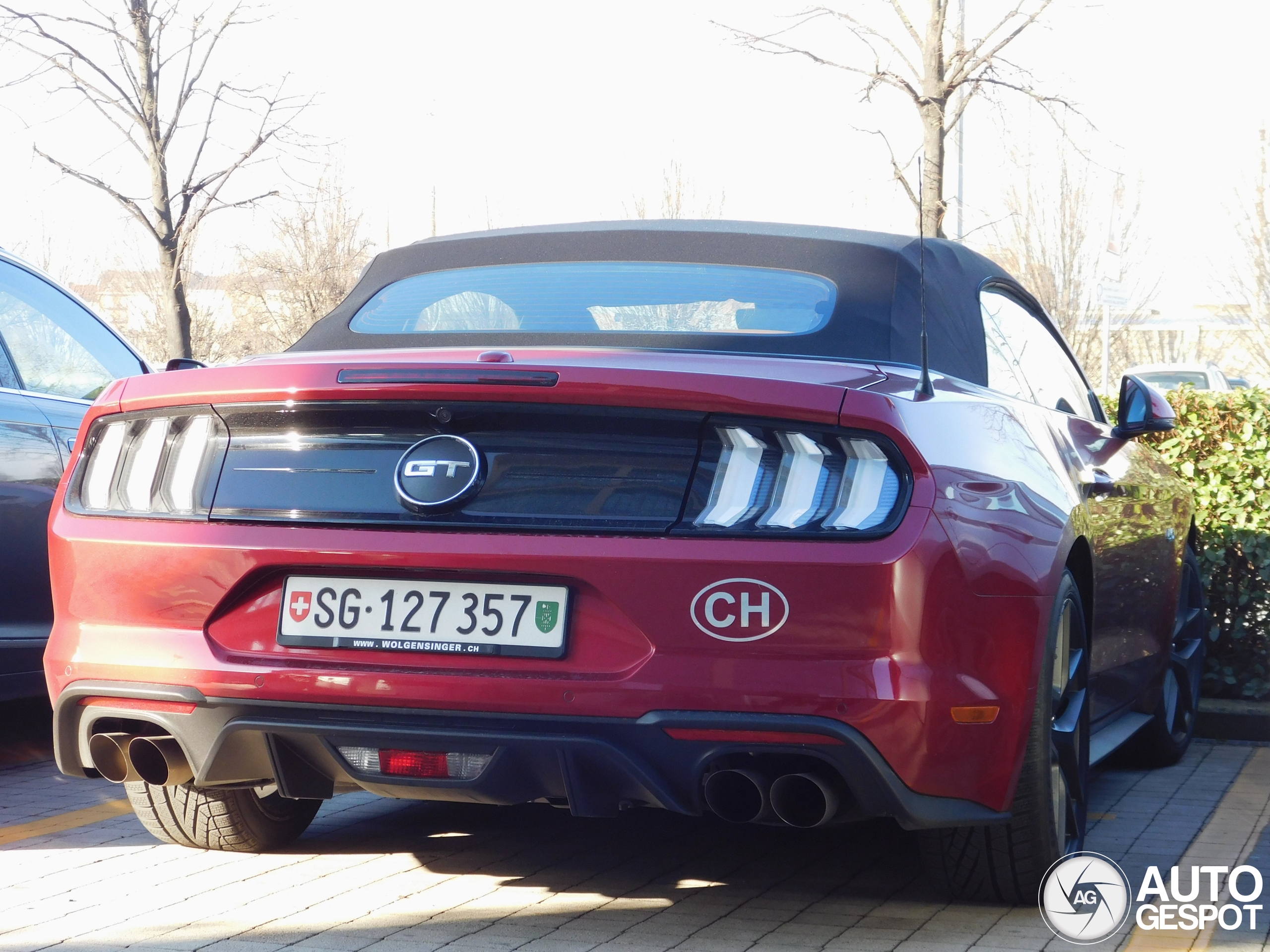 Ford Mustang GT Convertible 2018