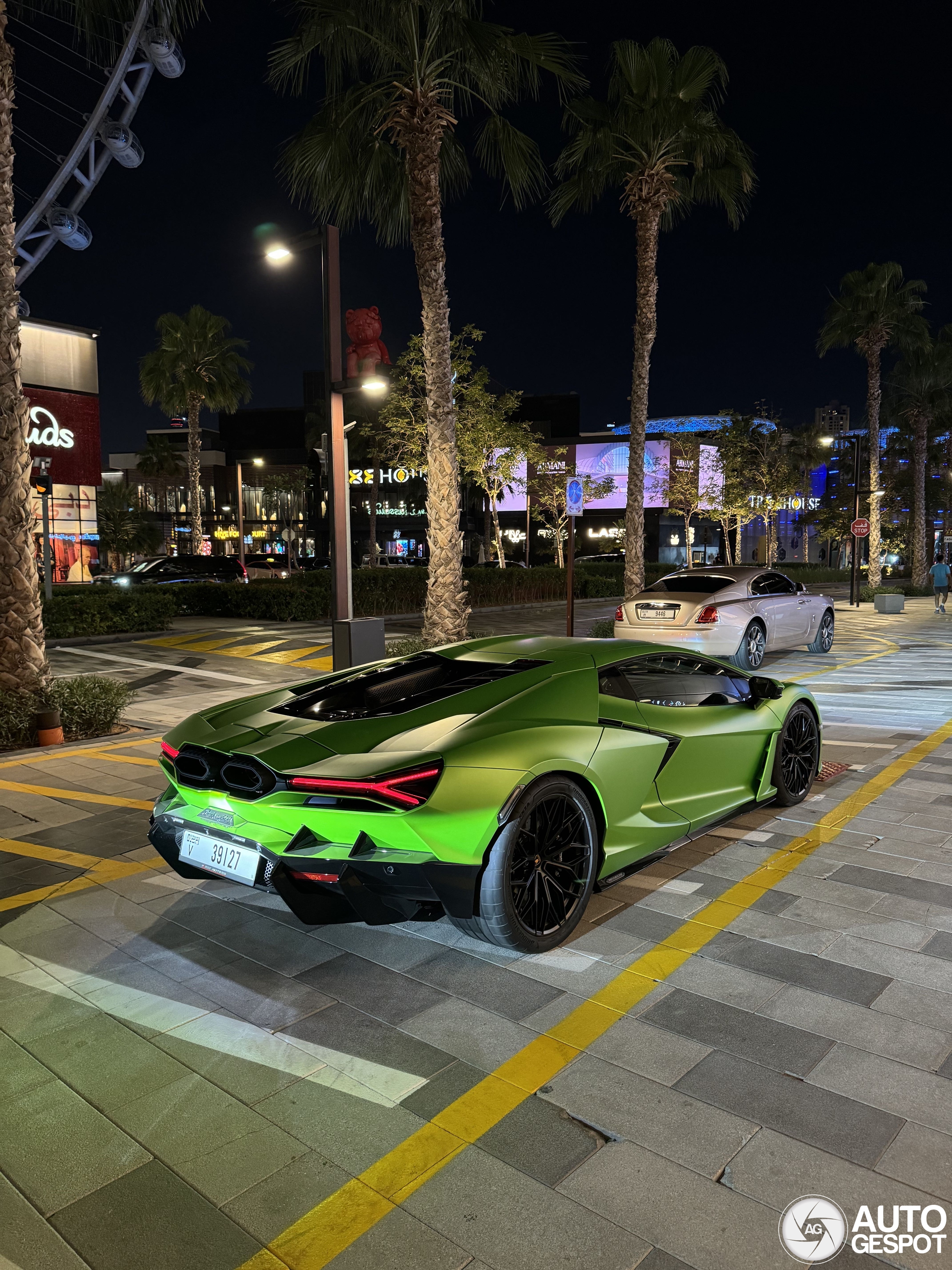 Matte Green on a Lamborghini Revuelto is Perfect