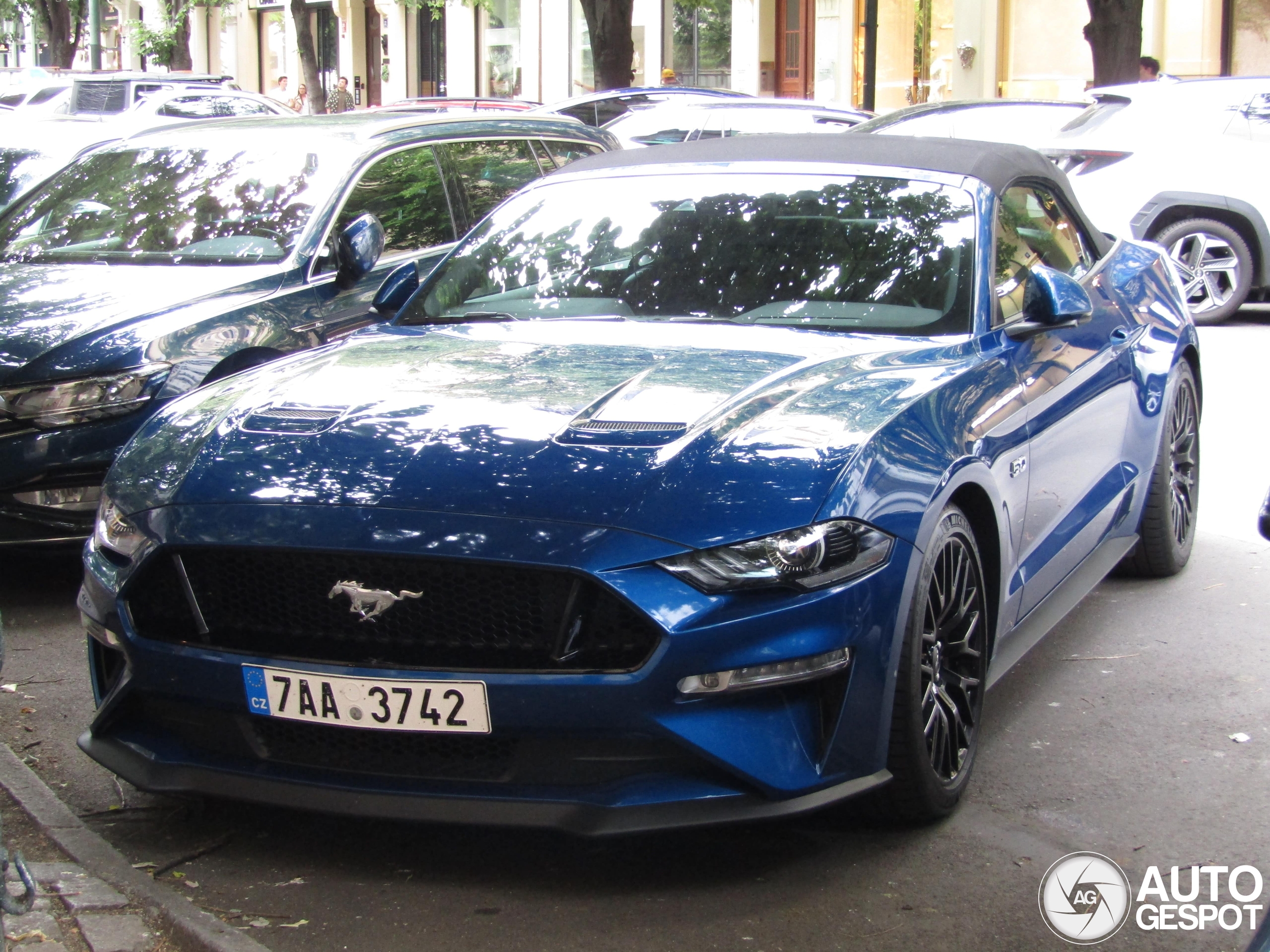 Ford Mustang GT Convertible 2018