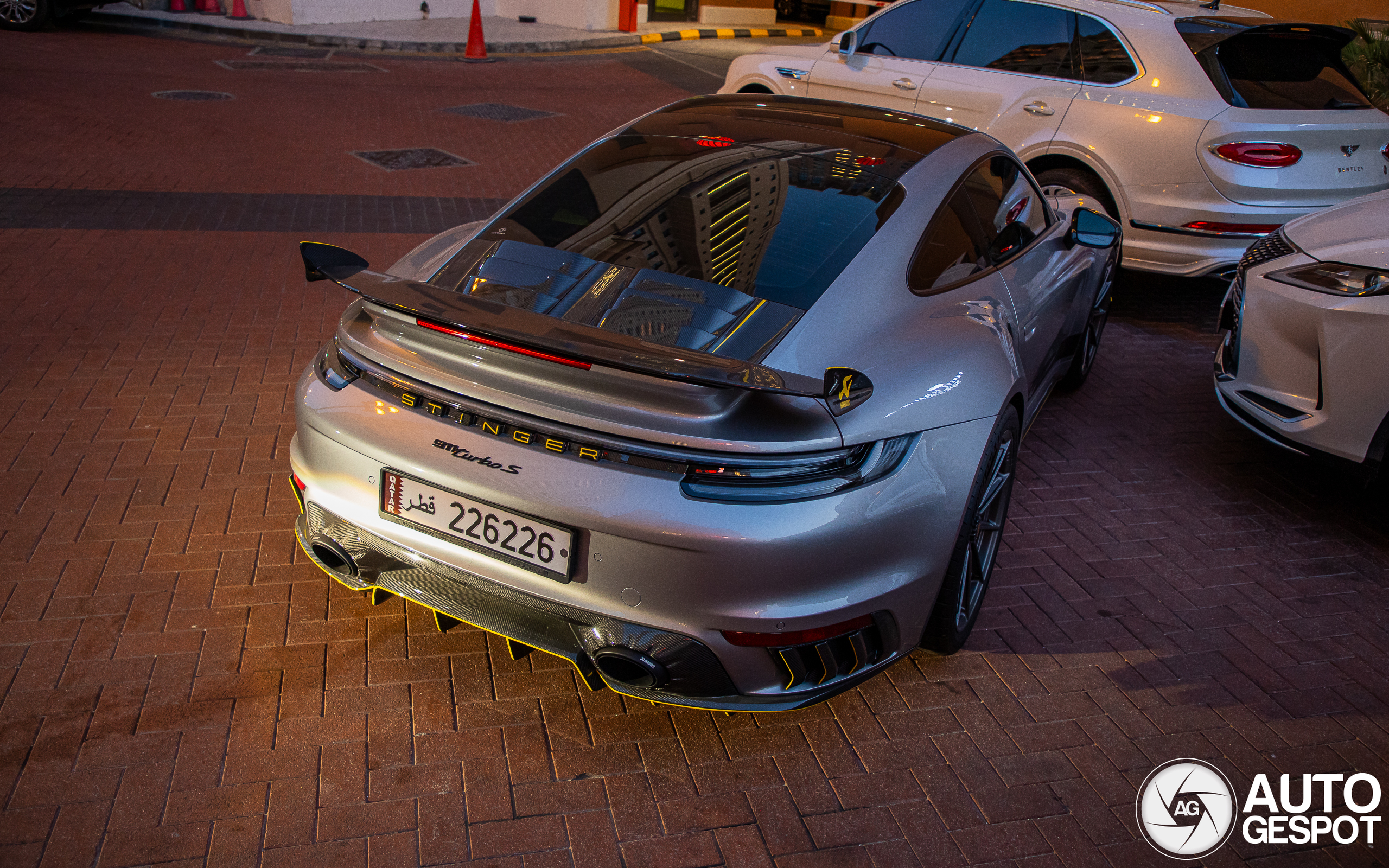 Porsche met Russische tuning in Qatar