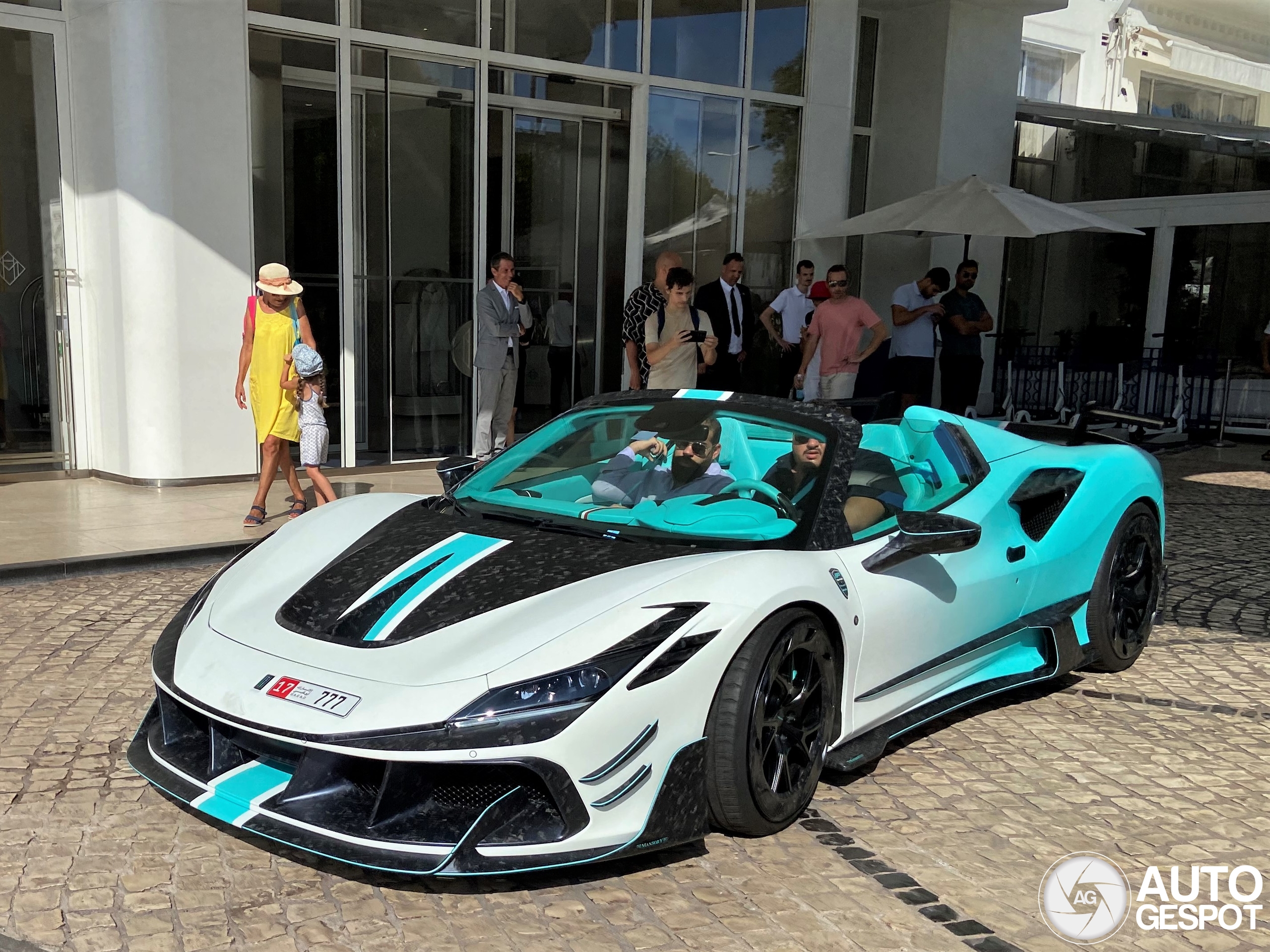 Ferrari Mansory F8XX Spider Tempesta Turchese