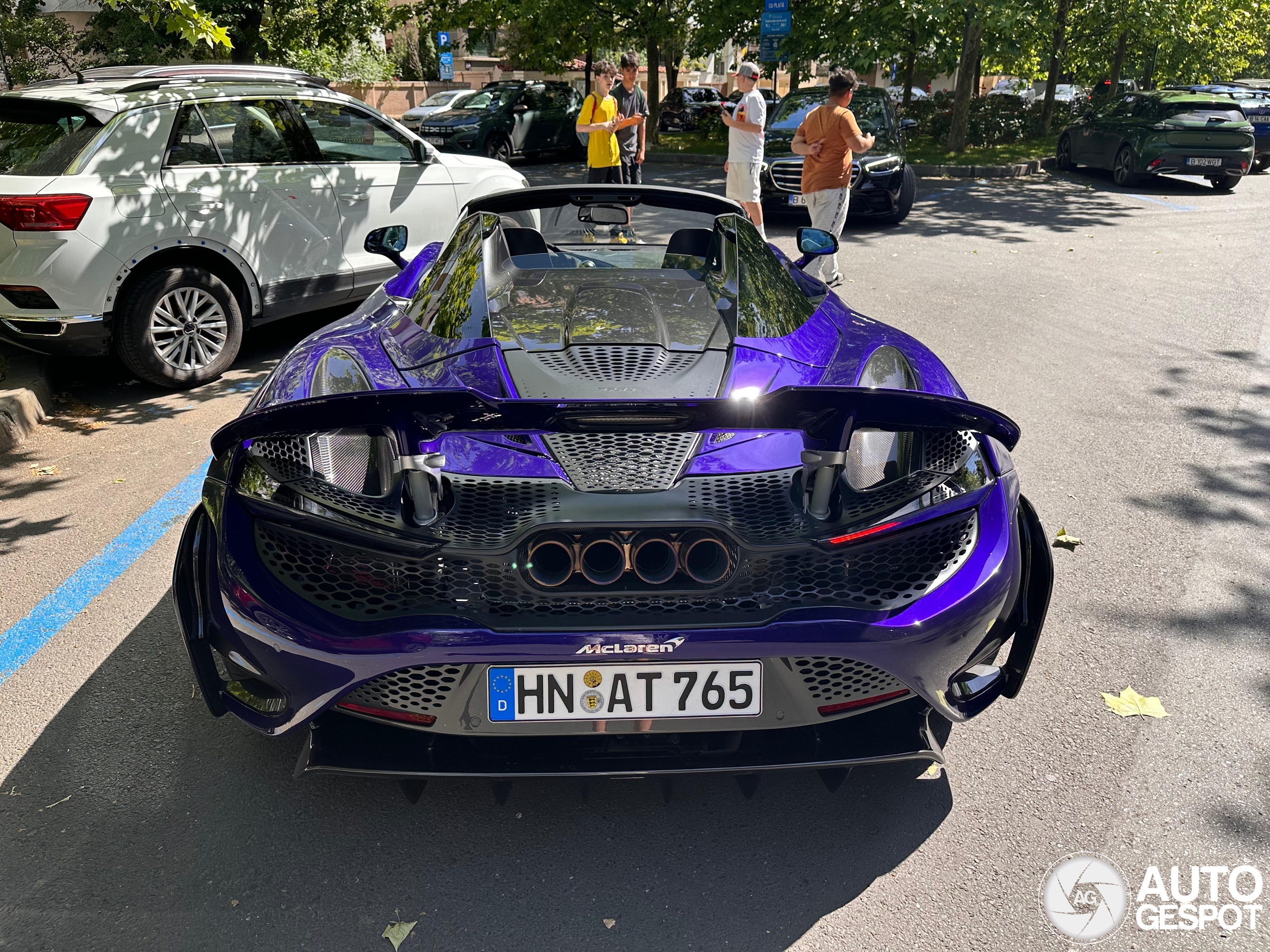 ソテツ ソリド 1/43 マクラーレン 765LT 2020 オレンジ