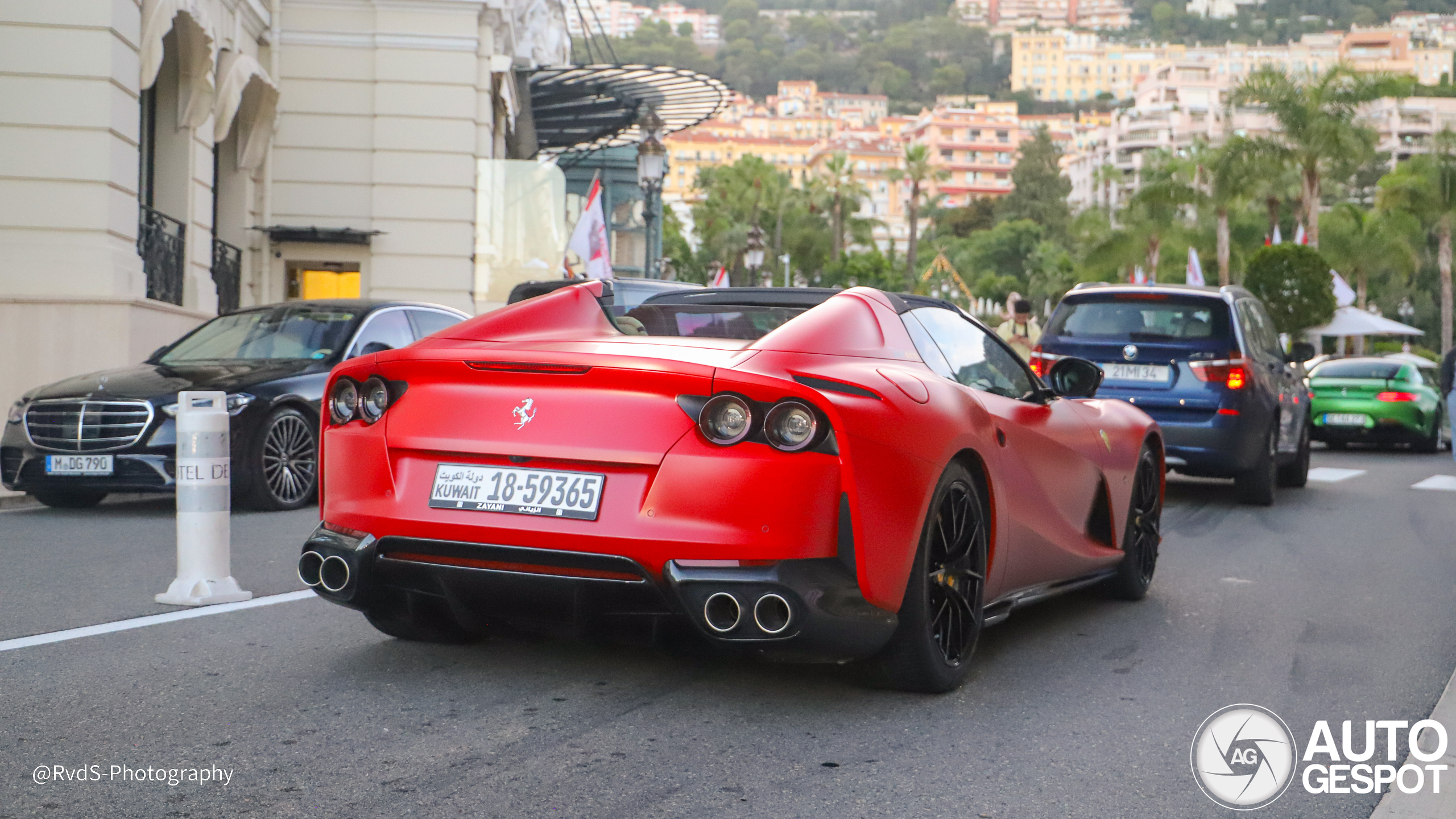 10 various Ferrari 812 GTS spotted in Monaco