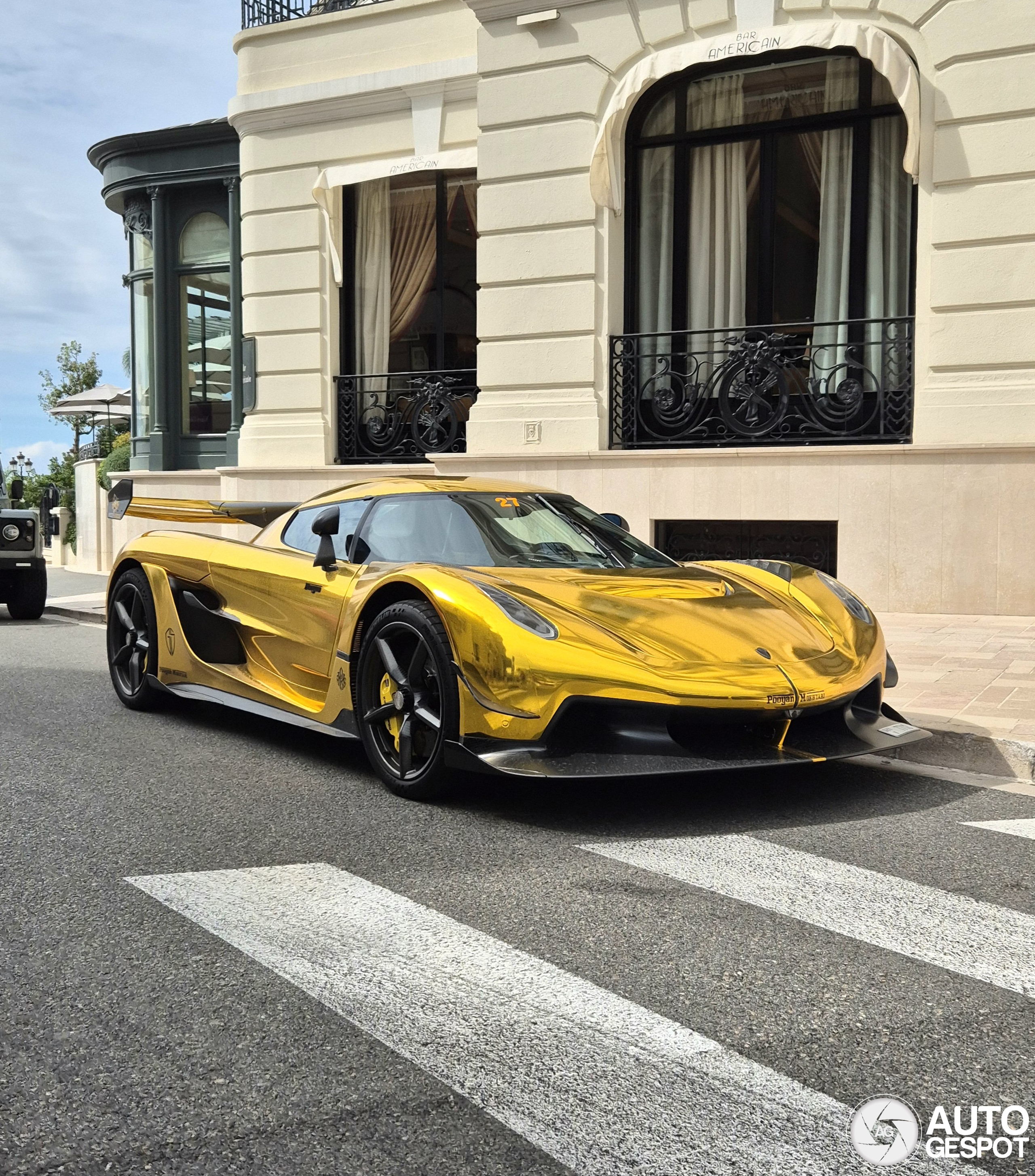 Op deze Koenigsegg kon je in Monaco wachten