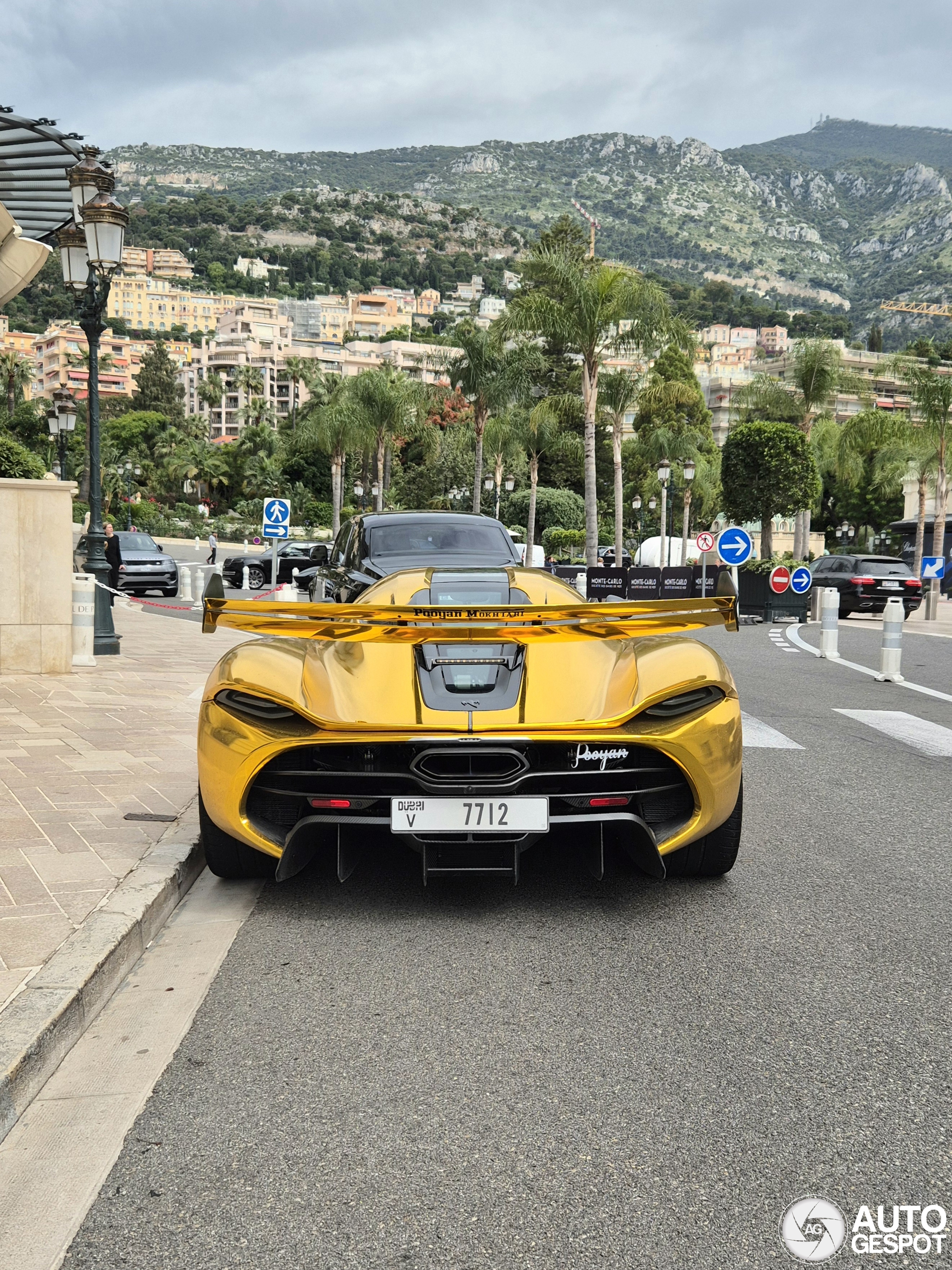 Op deze Koenigsegg kon je in Monaco wachten