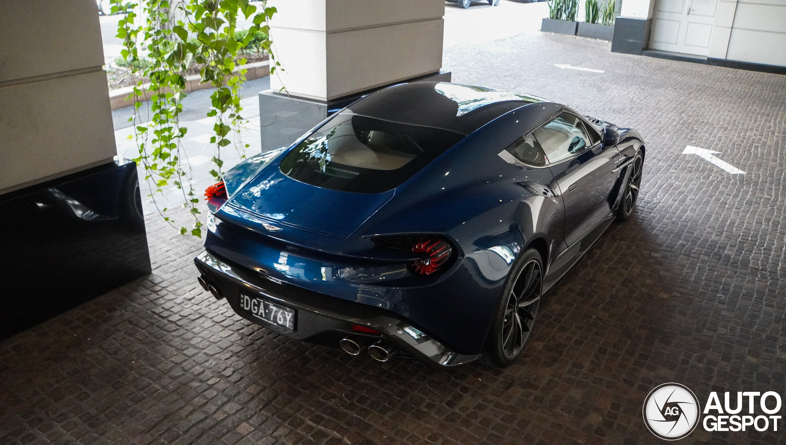 Aston Martin Vanquish Zagato trekt ook down under de aandacht