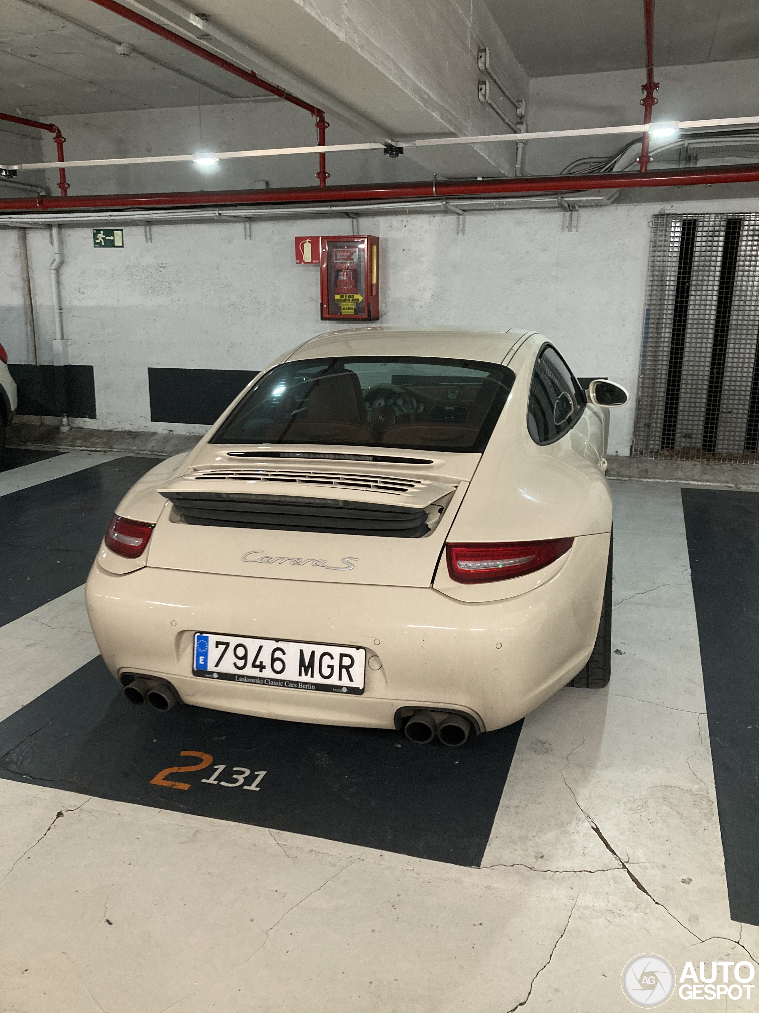 Ondergrondse Porsche 997 lijkt frisser dan dat hij is