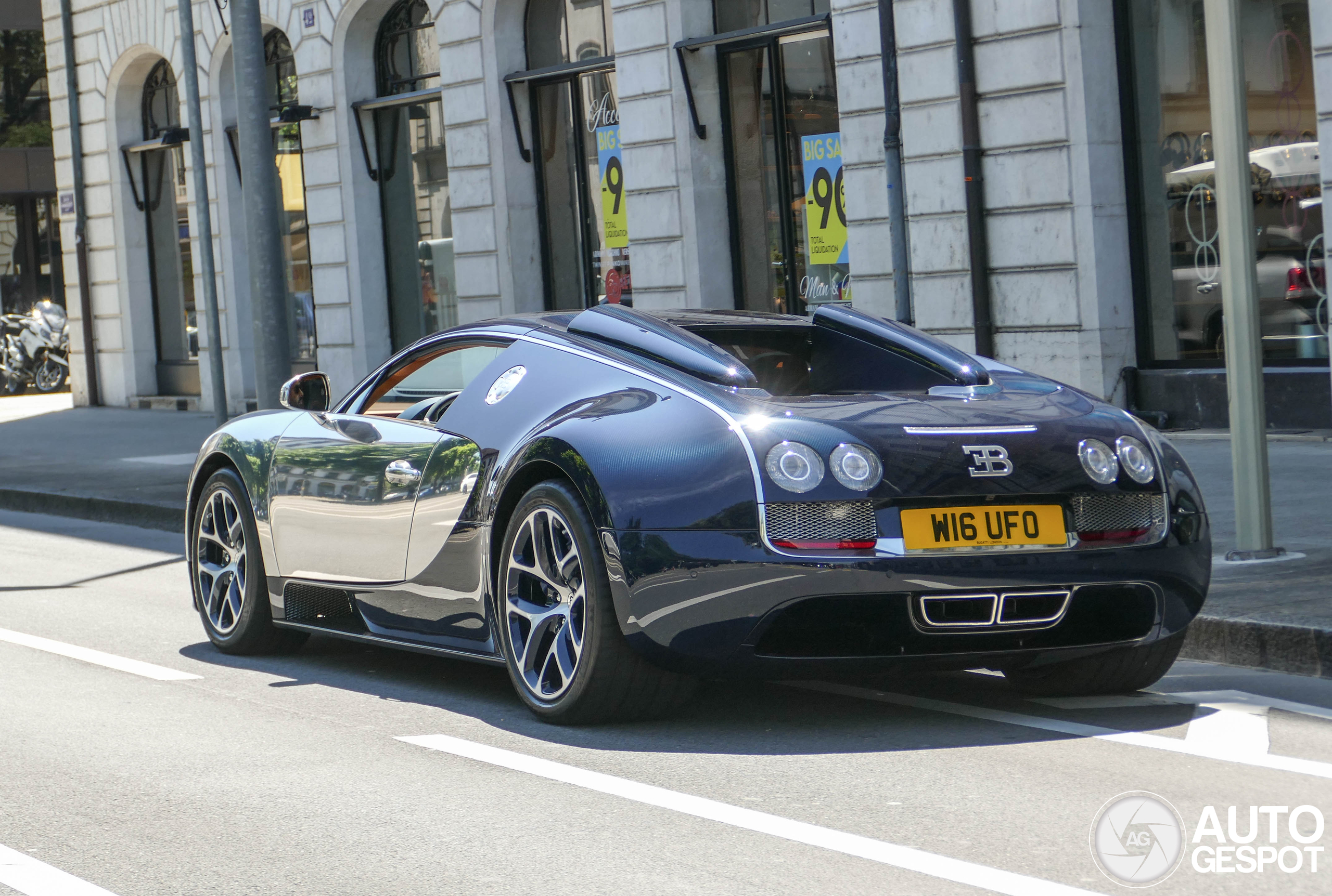 UFO Sighting: Bugatti Veyron 16.4 Grand Sport Vitess lands in Monaco