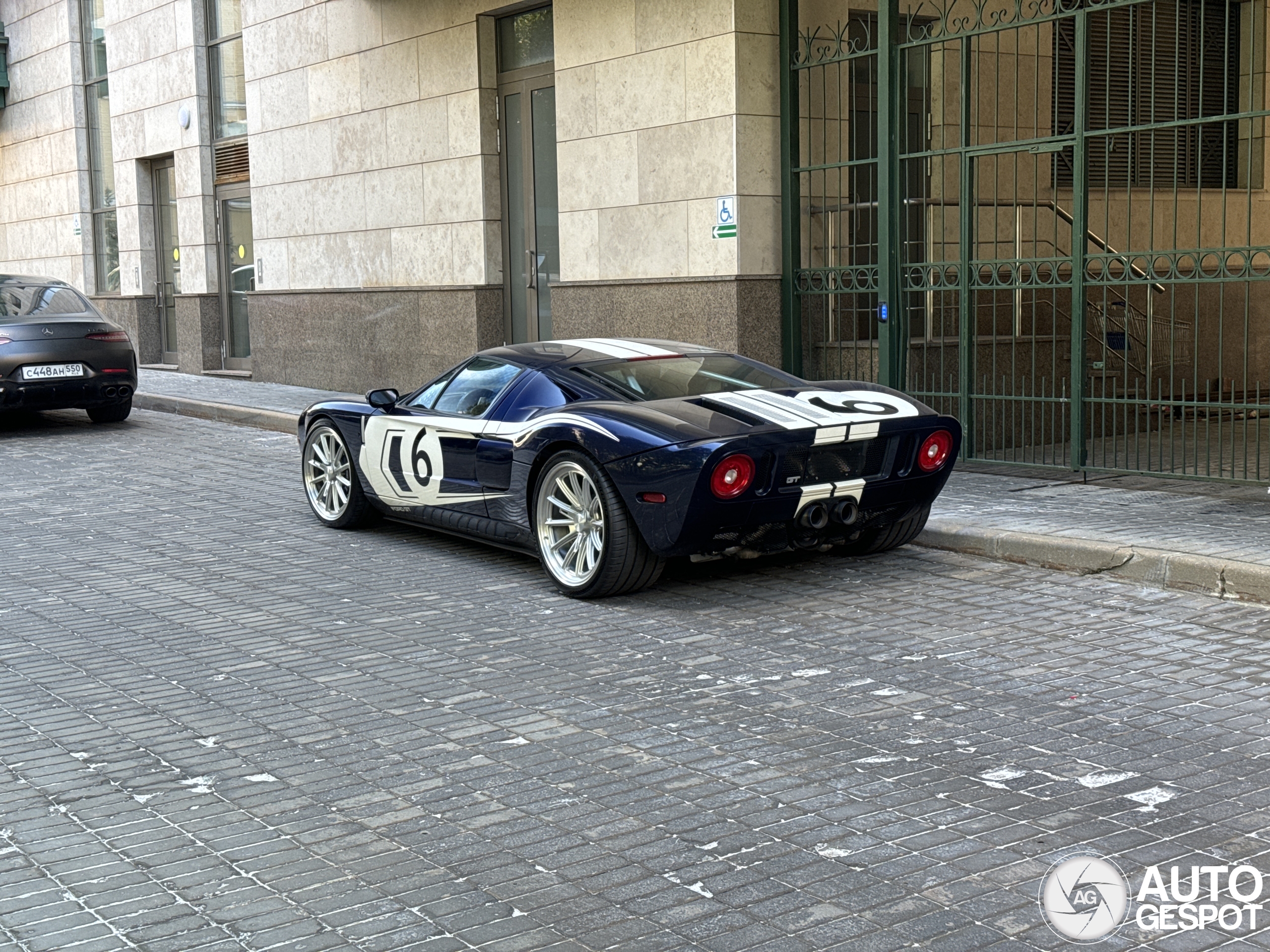 Ford GT gespot in Moskou