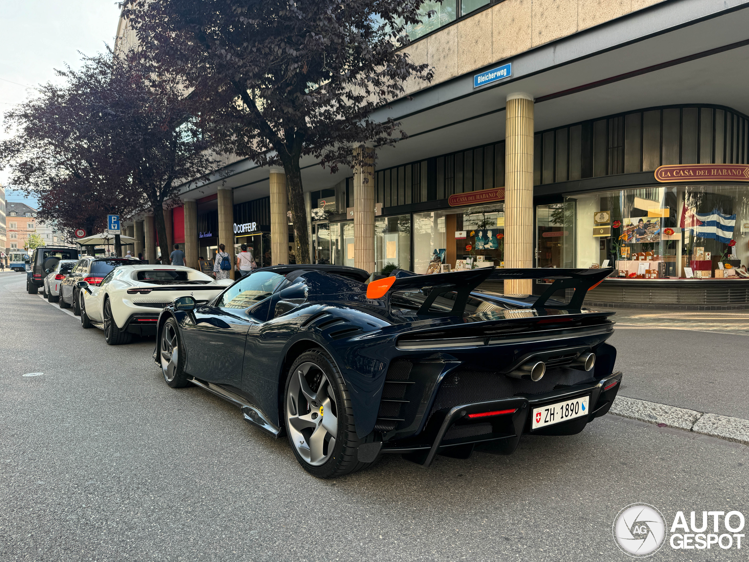 First customer Ferrari SF90 XX Spider spotted in Zürich