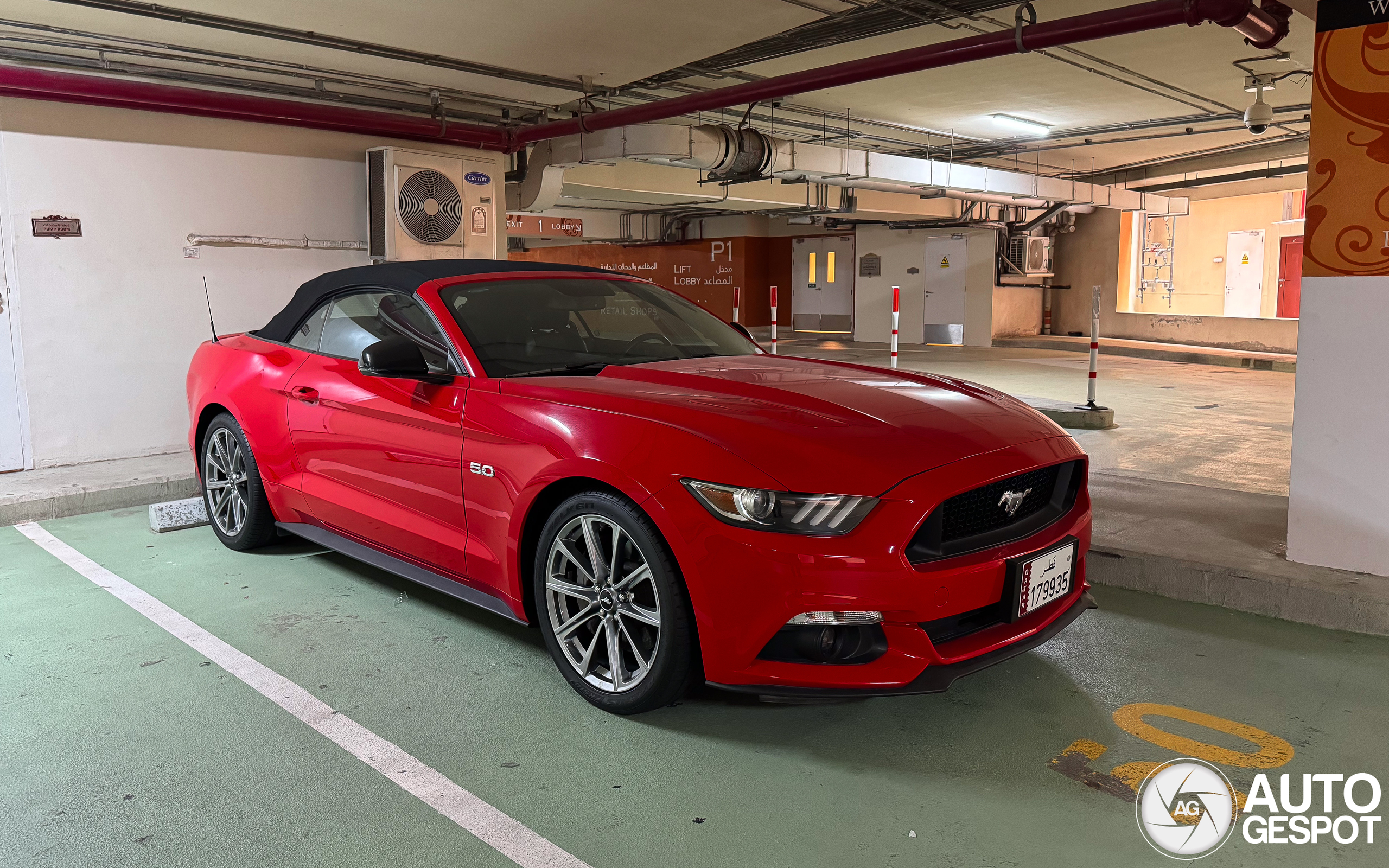 Ford Mustang GT Convertible 2015