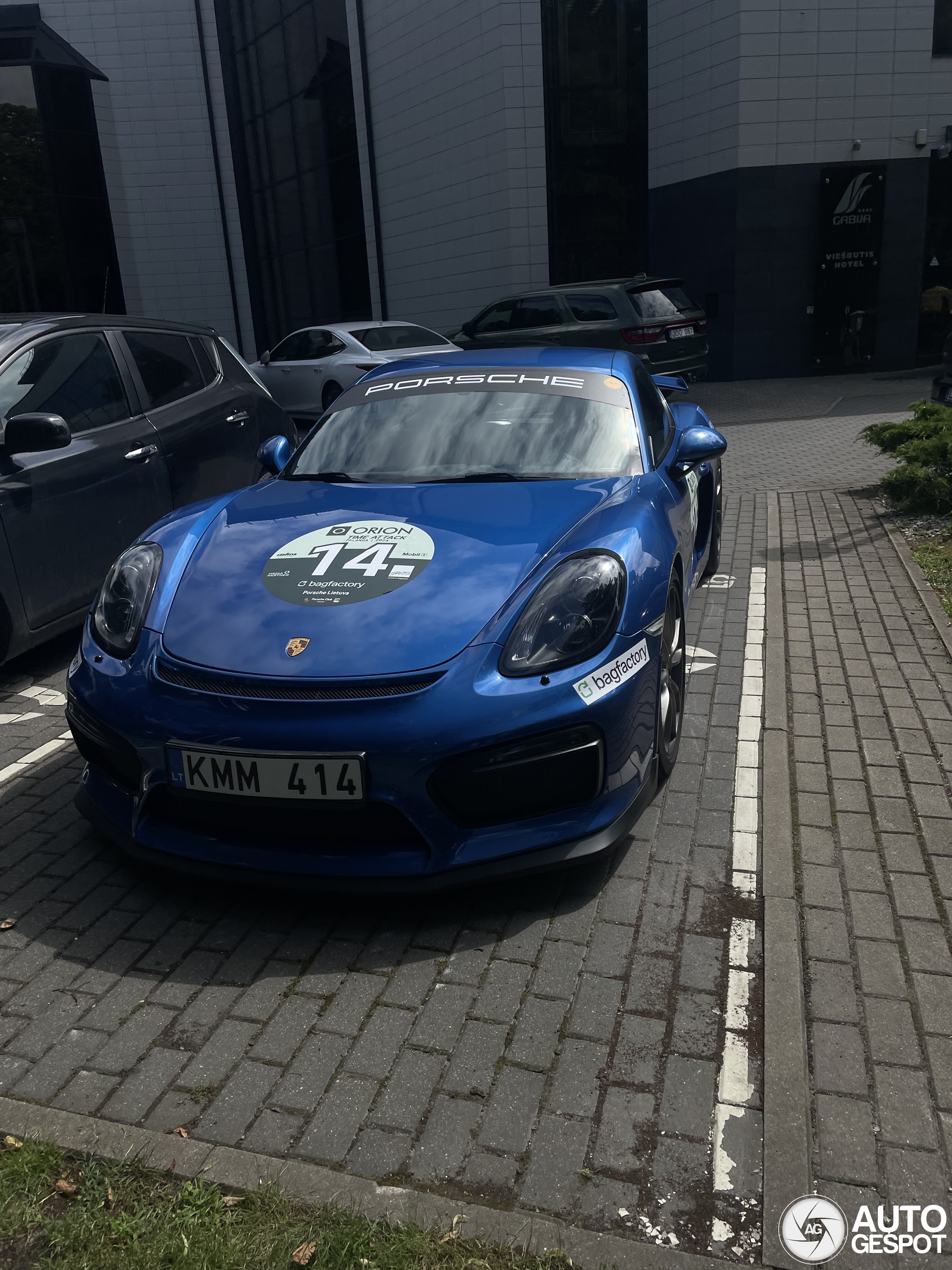 Porsche 981 Cayman GT4