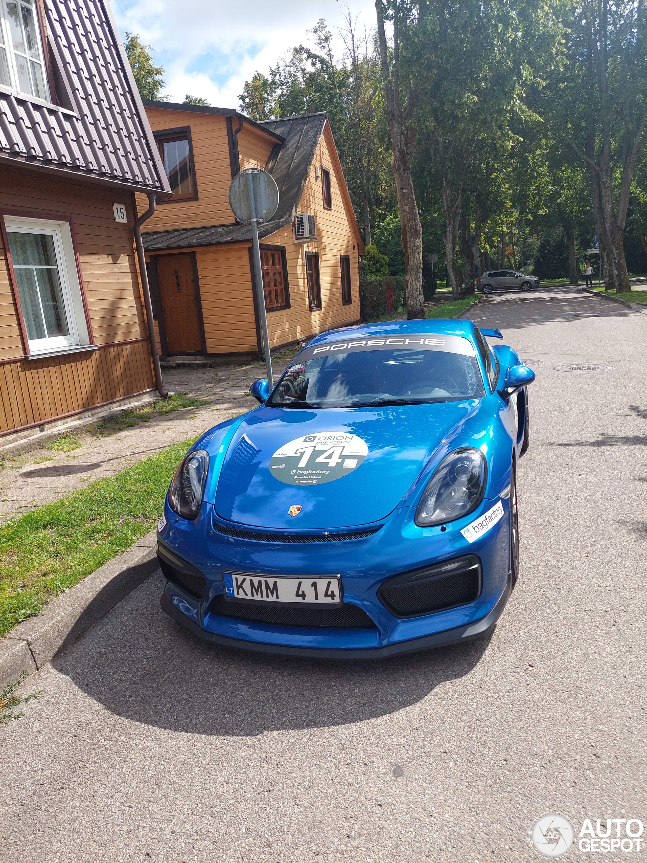 Porsche 981 Cayman GT4