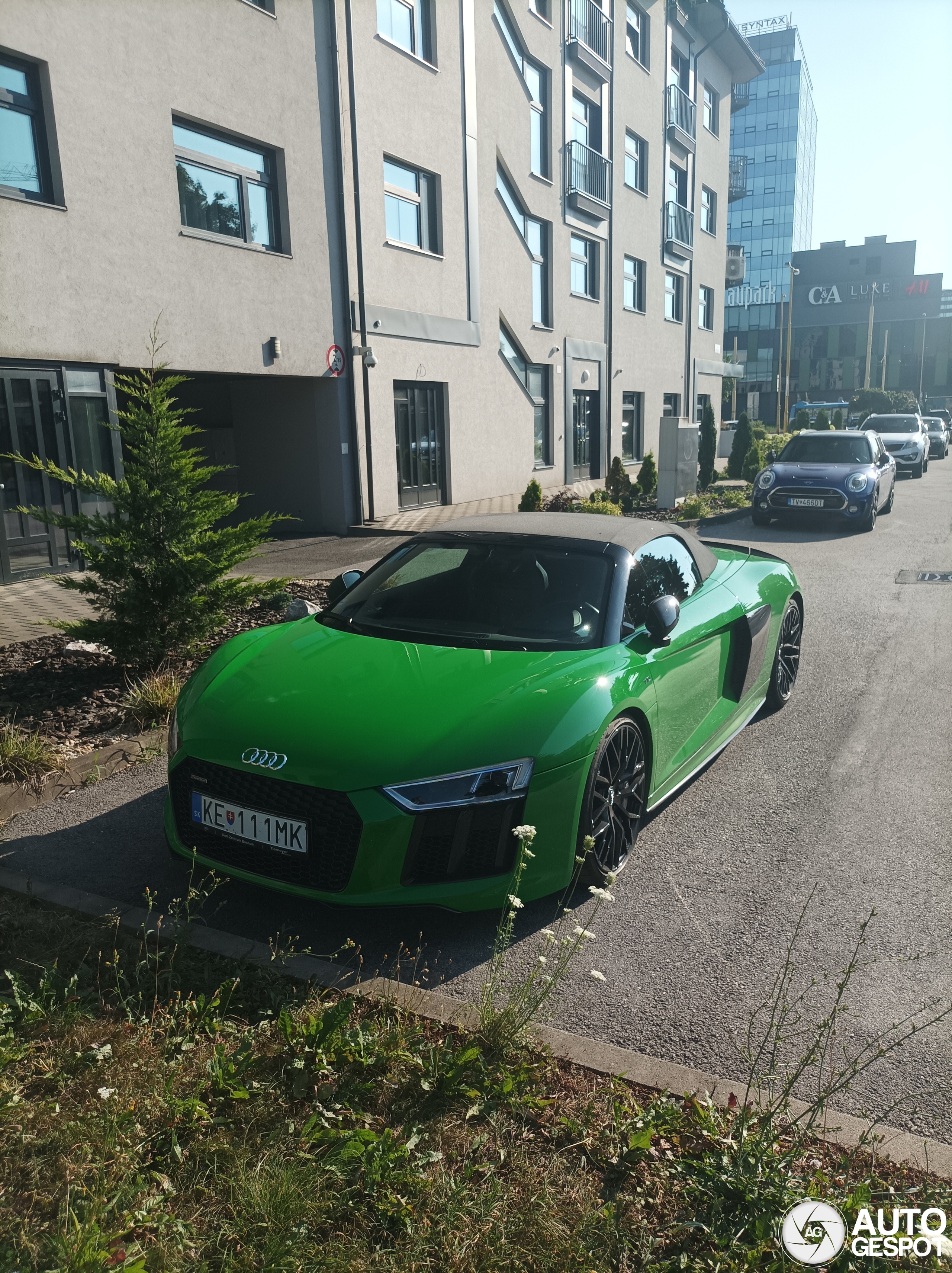 Audi R8 V10 Plus Spyder 2017