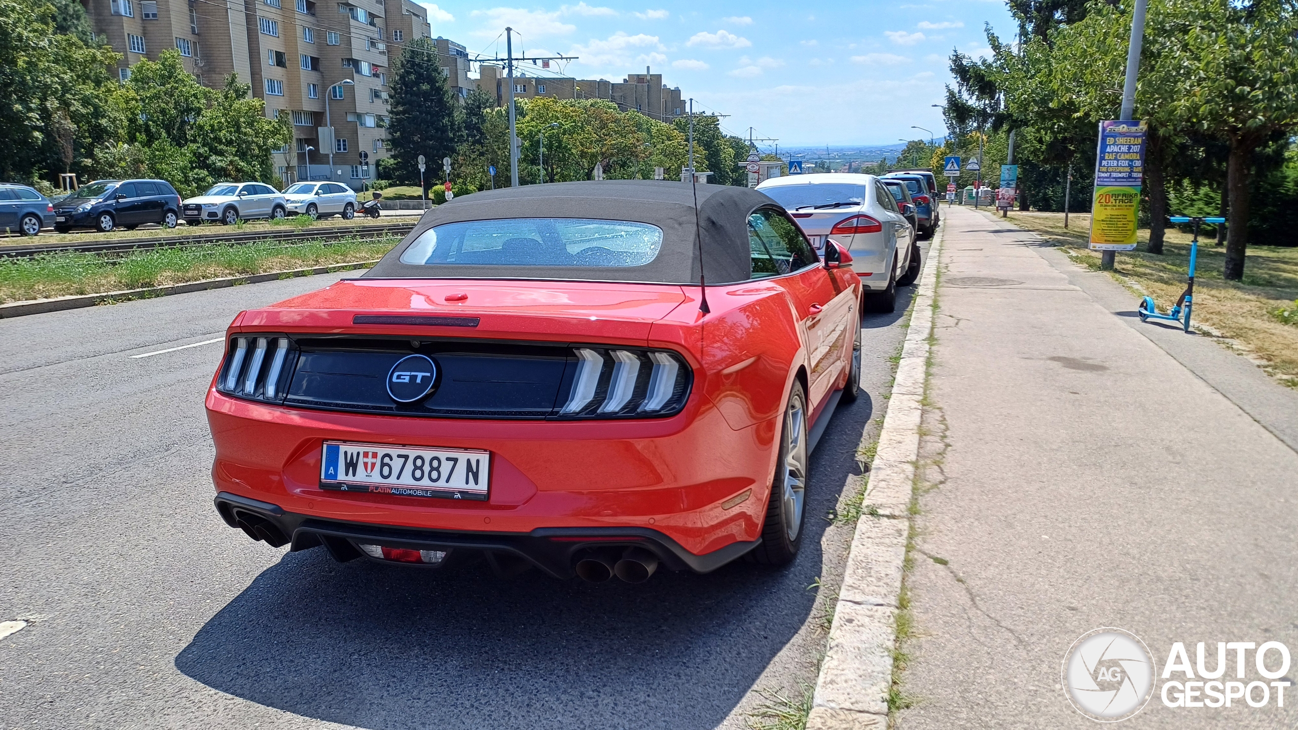 Ford Mustang GT Convertible 2018