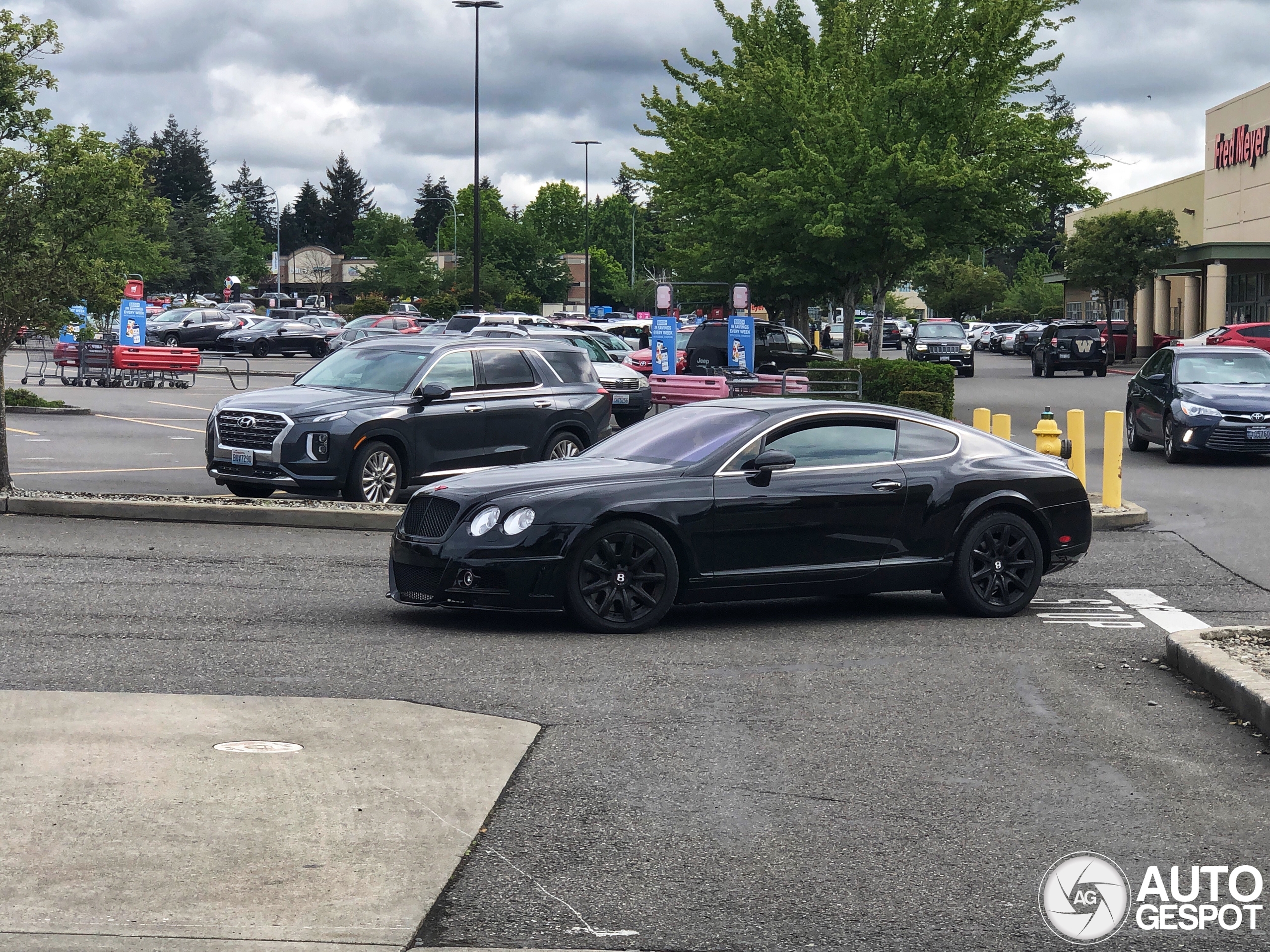 Duistere Bentley doet aan downbadgen