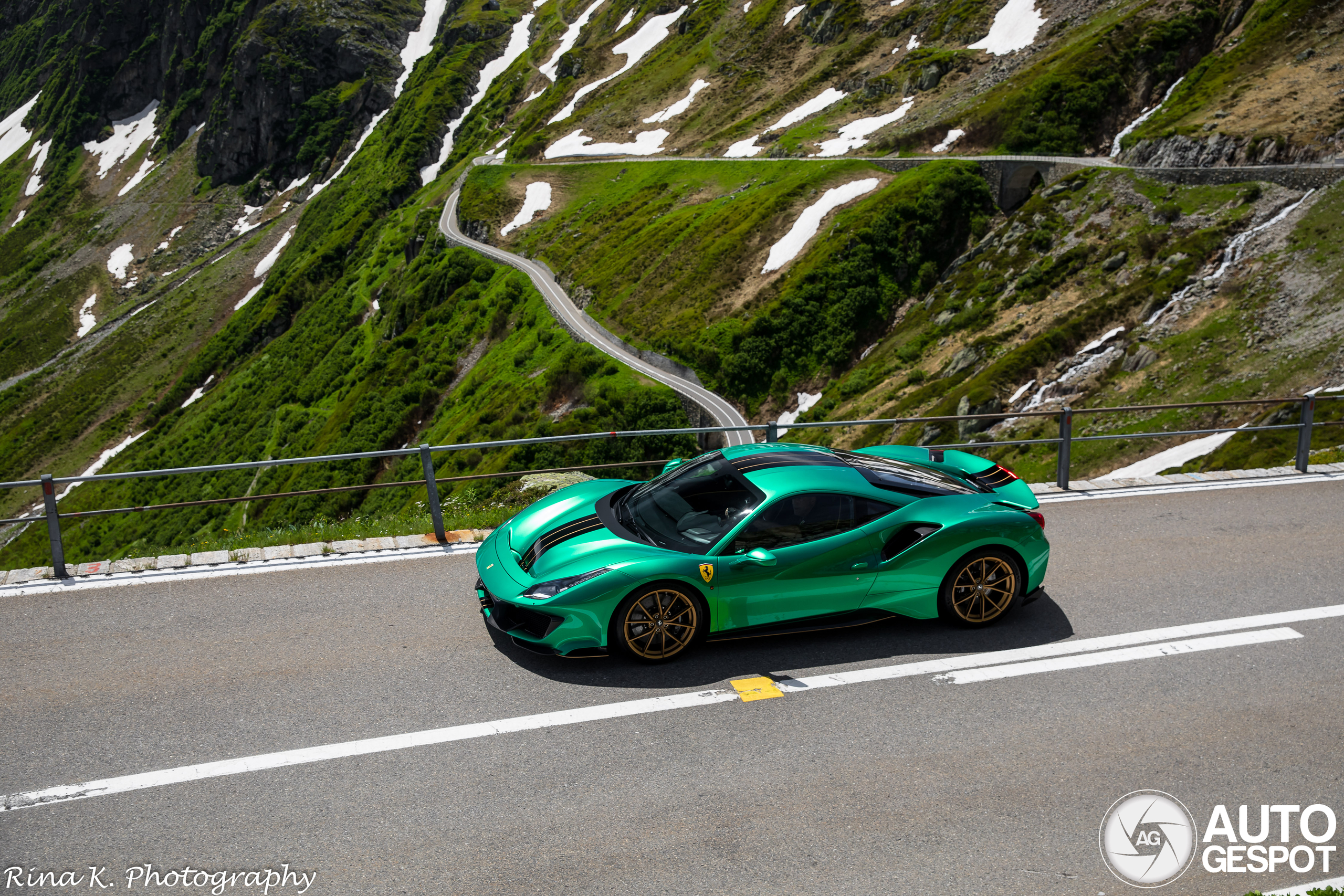 Ferrari 488 Pista: Od Andore do Sustenpassa u stilu