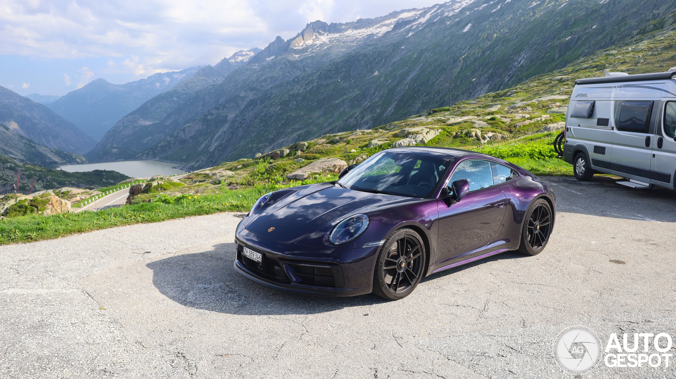 Aurora's journey: A Porsche 992 Carrera 4 GTS adventure across Europe