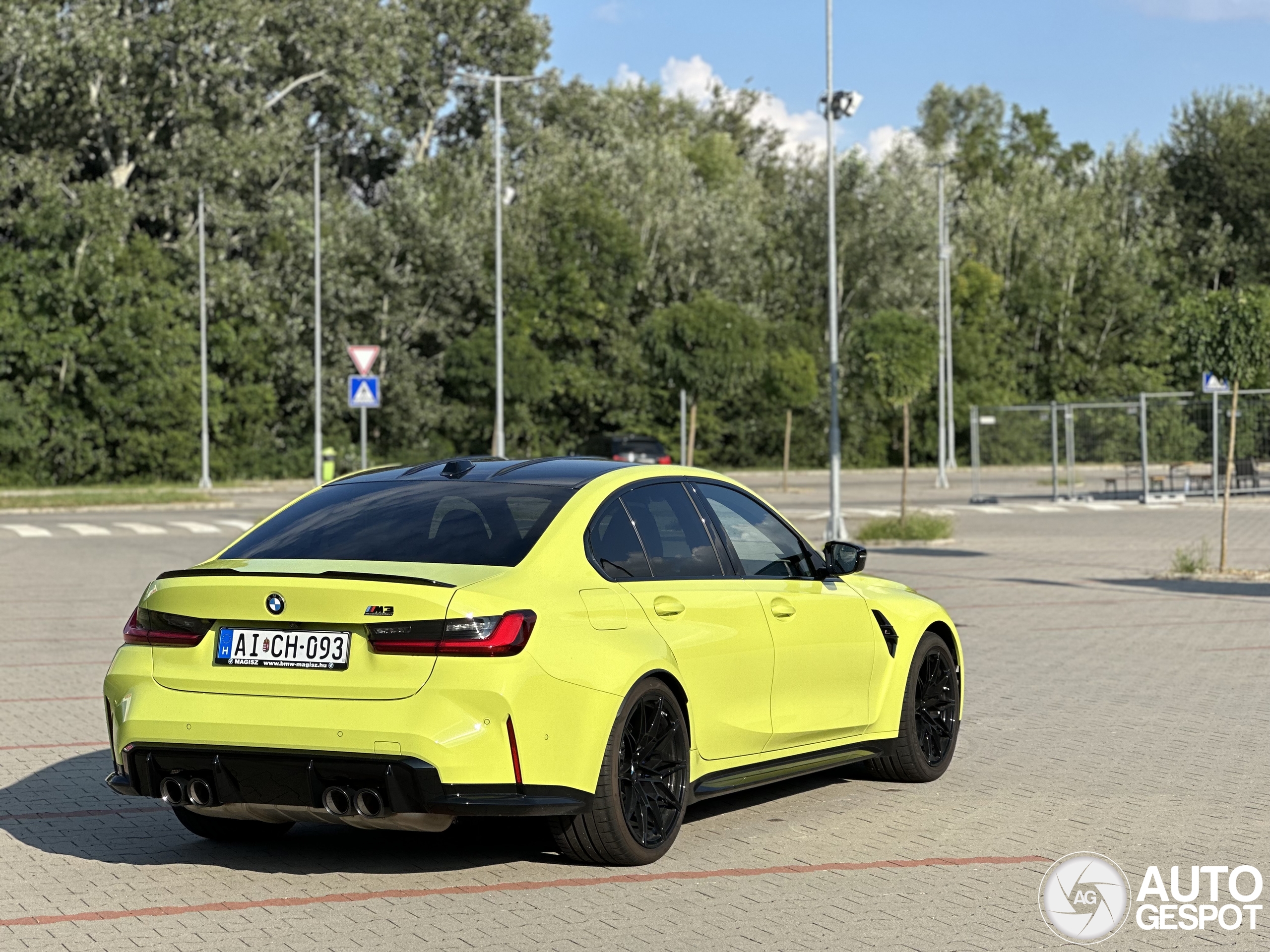 BMW M3 G80 Sedan Competition