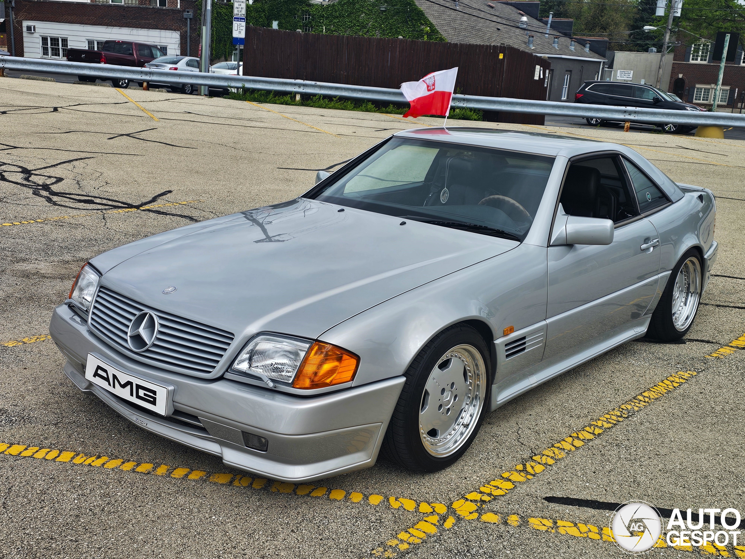 Mercedes SL 60 AMG duikt op in de VS