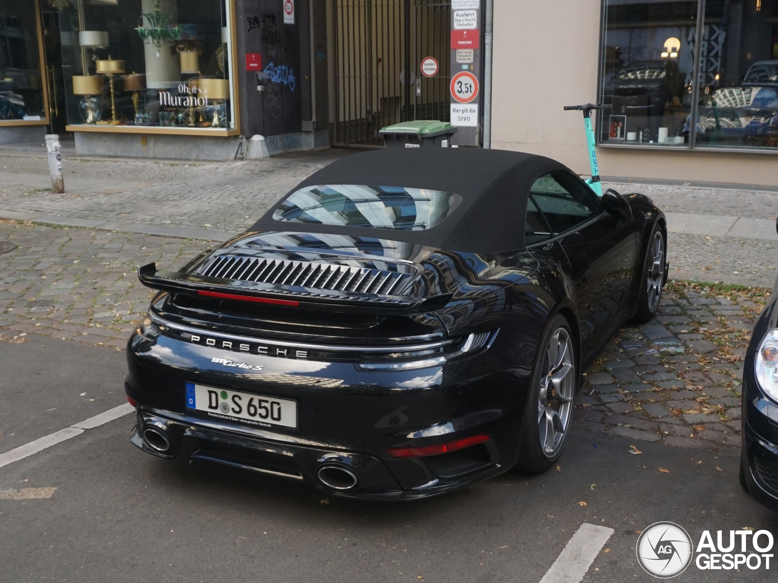 Porsche 992 Turbo S Cabriolet